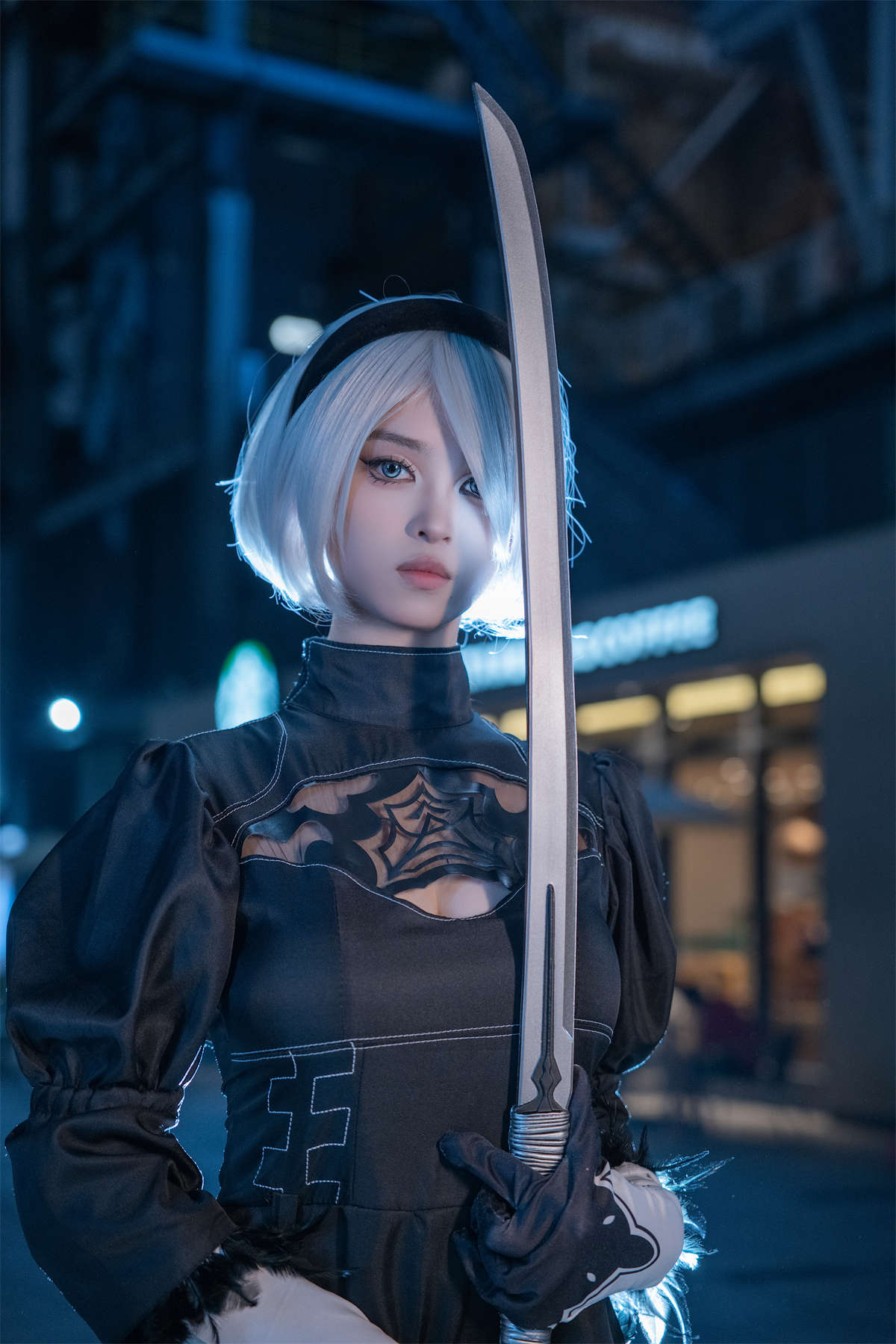 YITUYU艺图语 2024.11.18 COS机械纪元2B 穆夏夏夏-日更街拍