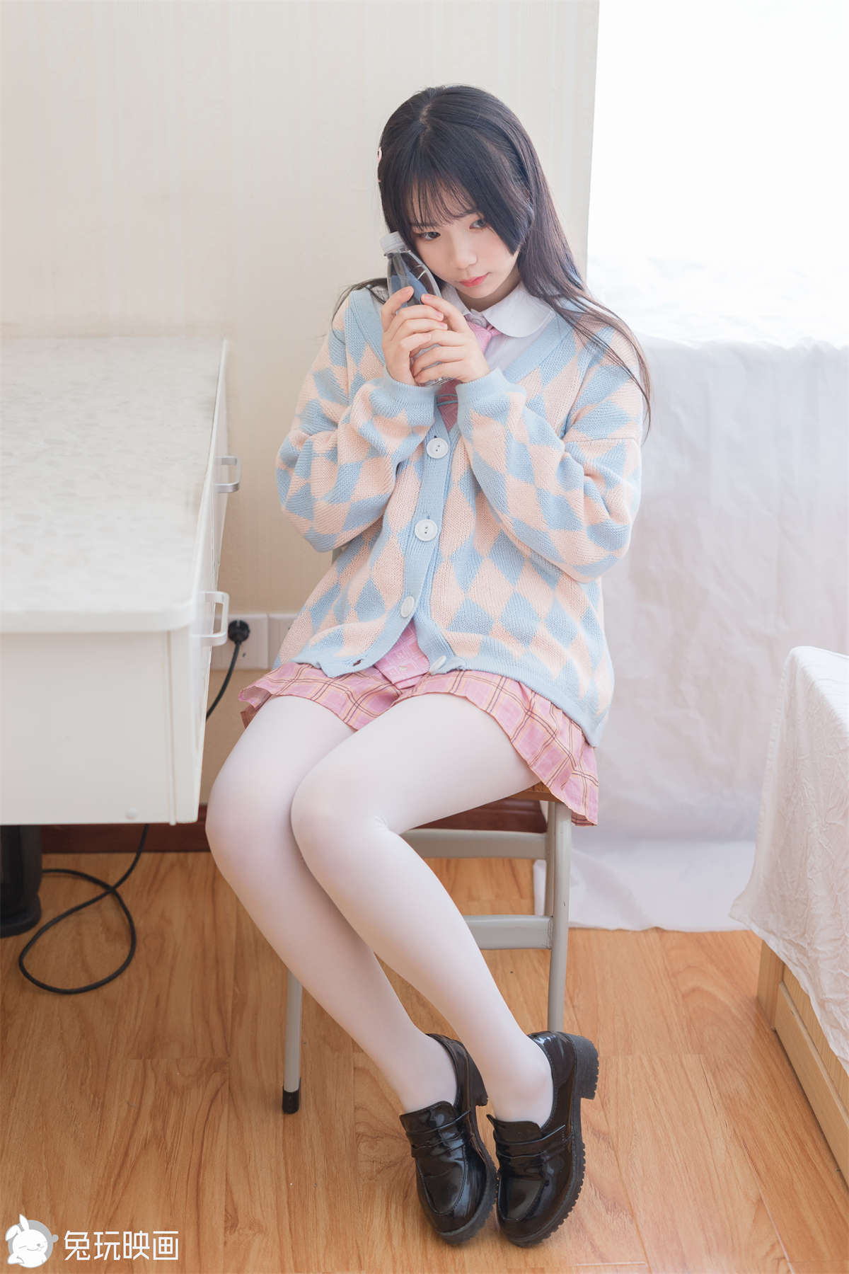 图片[2]-兔玩映画 C15.008 我永远喜欢白丝！-日更街拍