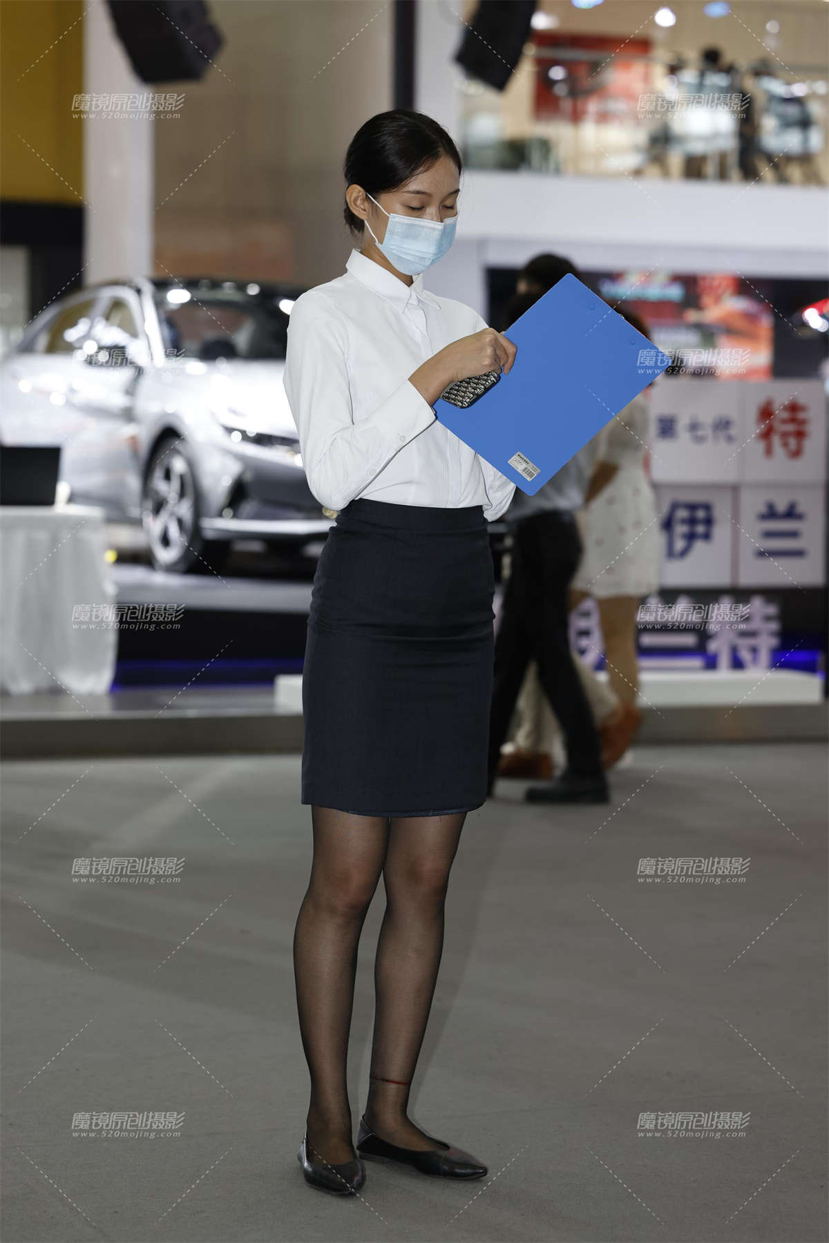 图片[2]-20201003黑丝实习生-日更街拍