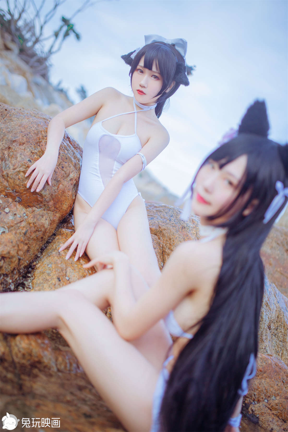 图片[2]-兔玩映画 C16.001 獒犬海边泳装-日更街拍