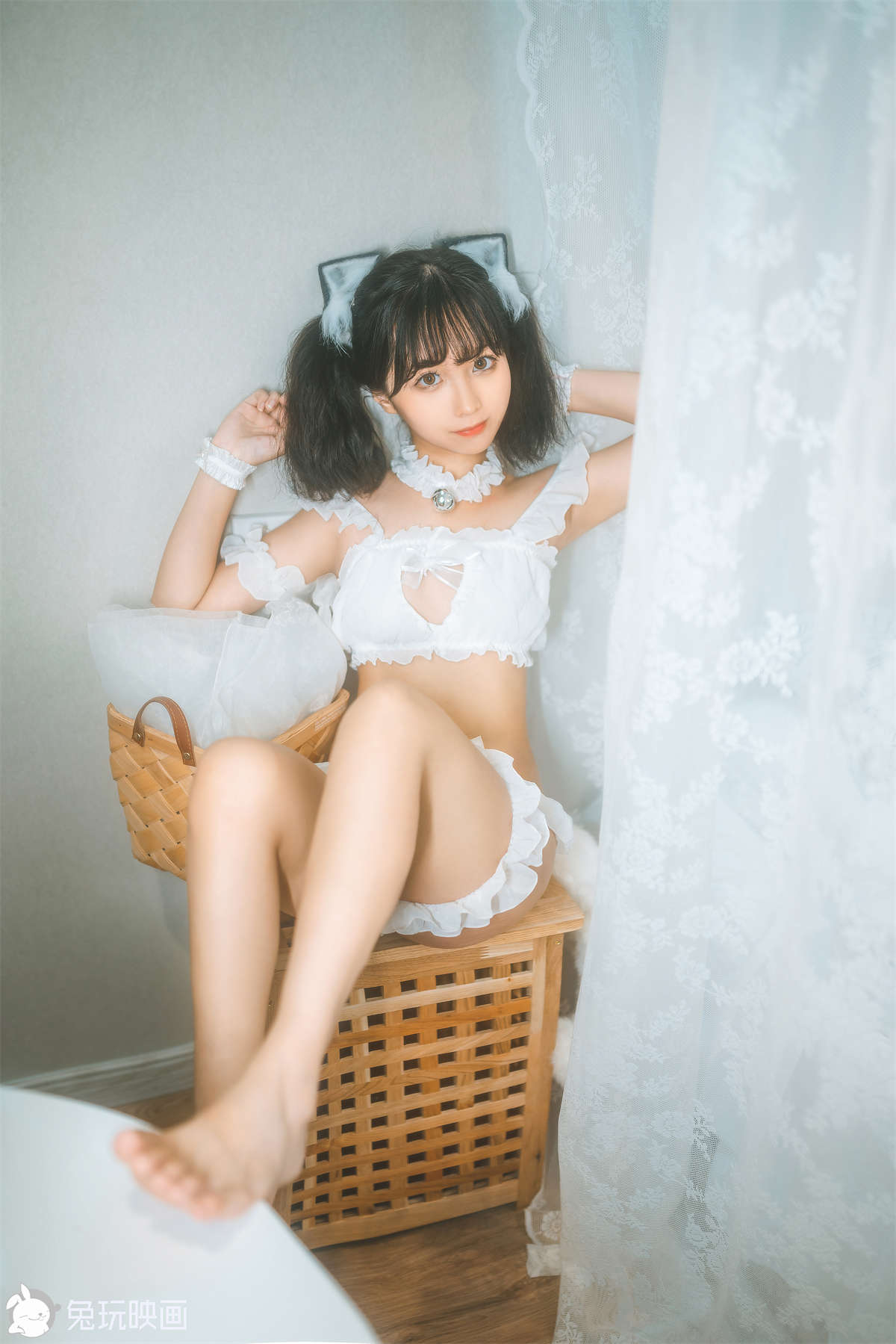 图片[2]-兔玩映画 C16.002 猫耳萝莉-日更街拍