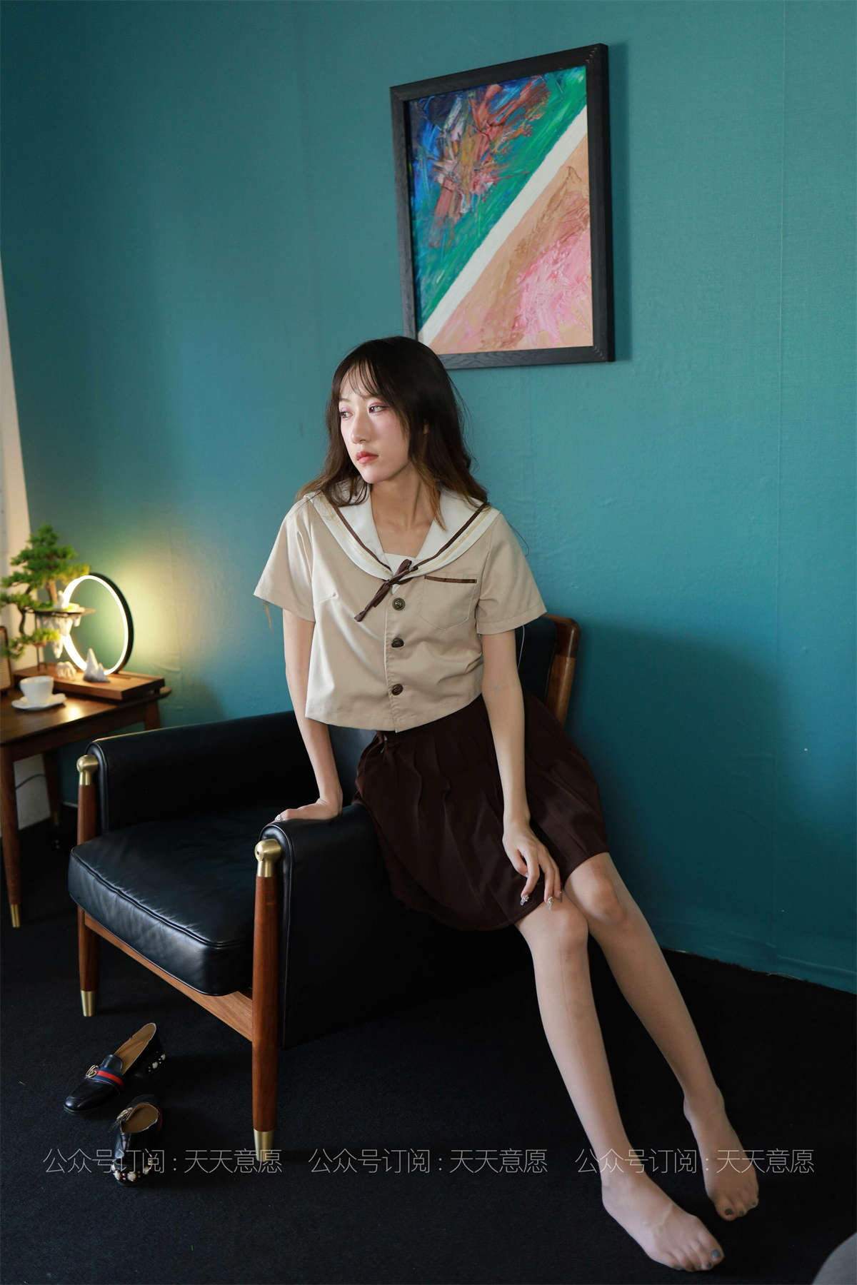 图片[2]-IESS异思趣向 丝享家841期：怡怡 JK少女-日更街拍