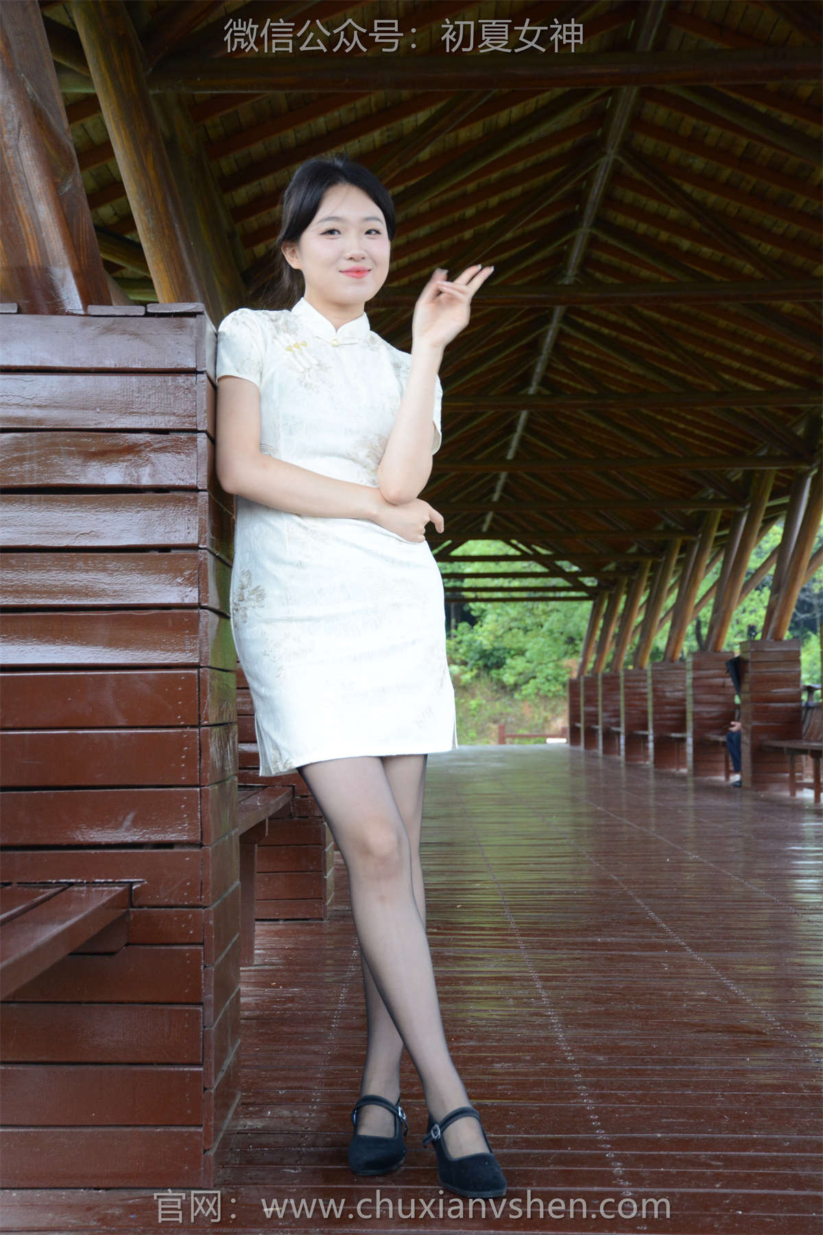 图片[2]-初夏女神 NO.260 环环 传统旗袍-日更街拍