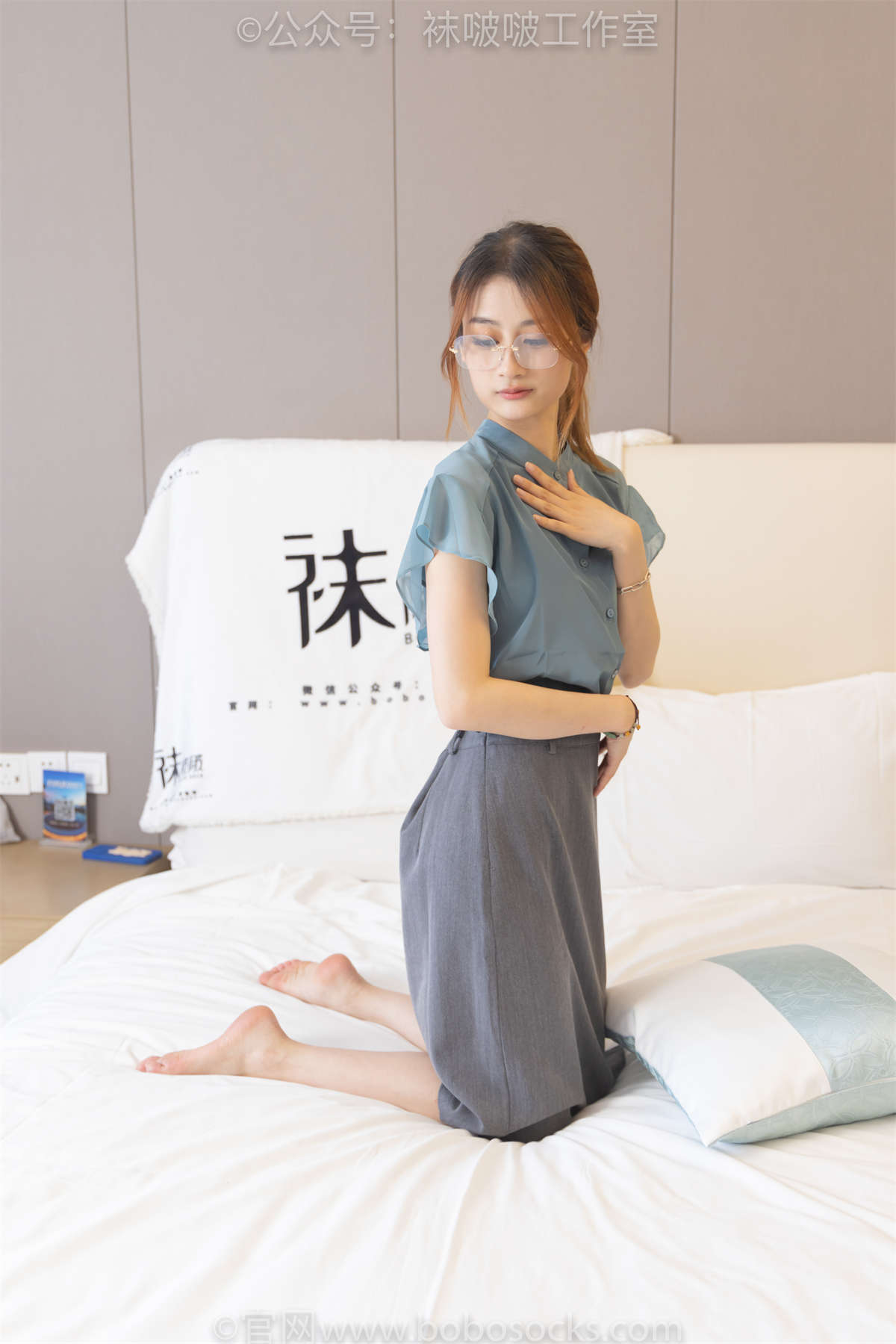 袜啵啵 No.092 苏苏-高跟鞋、高跟凉鞋、肉丝（脚尖微加固…插图1