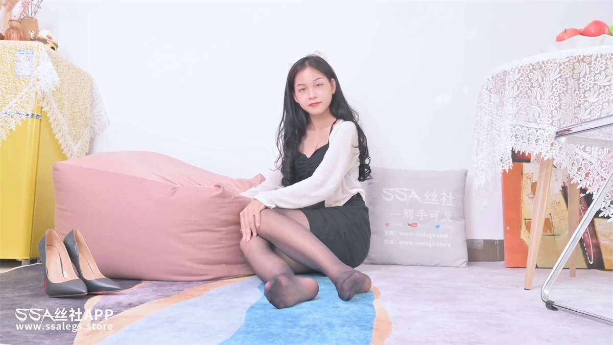 SSA丝社视频 NO.0160 心兰 SK丝袜-日更街拍