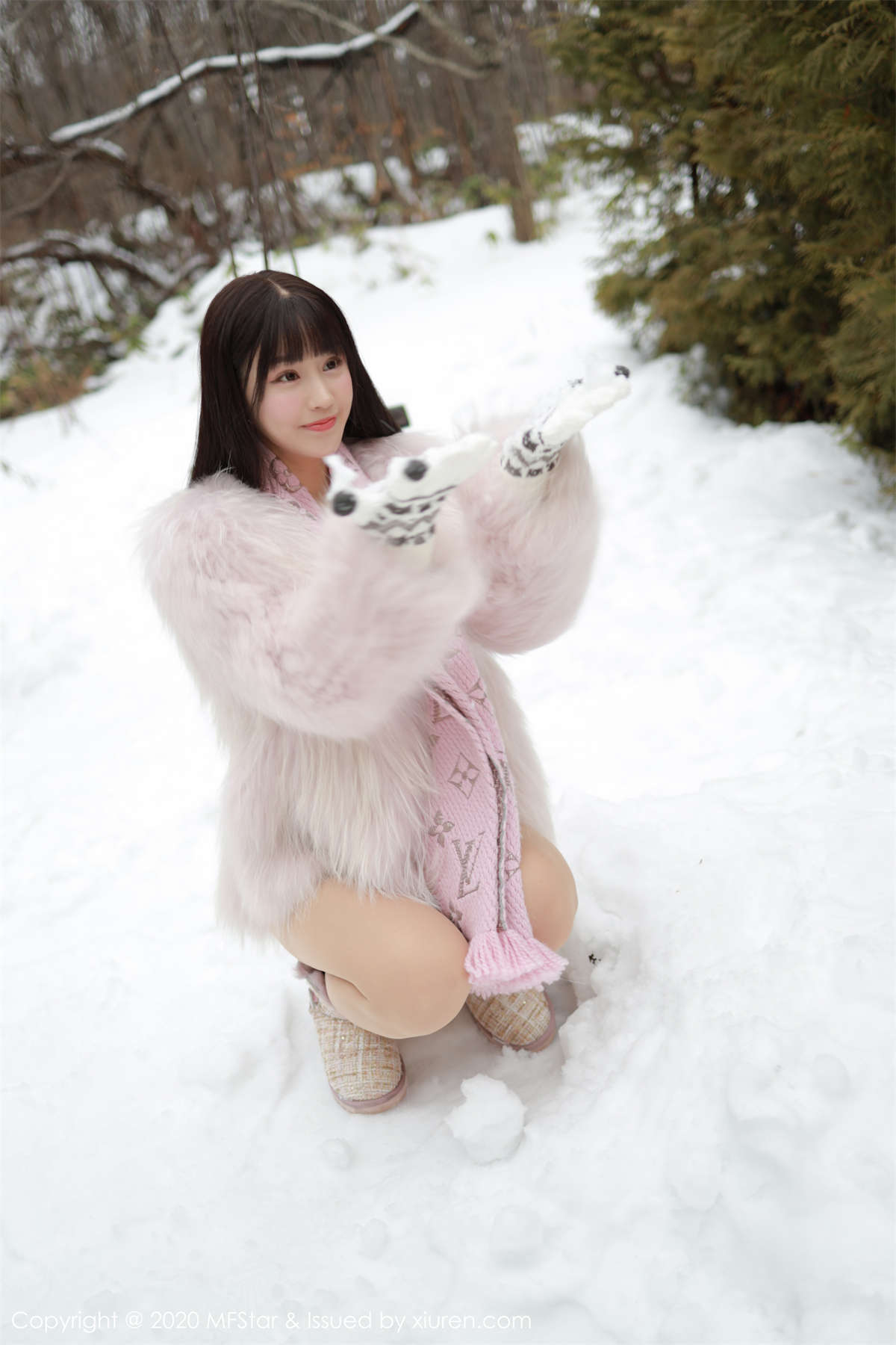 MFStar模范学院 2020.02.19 VOL.271 朱可儿Flower-日更街拍