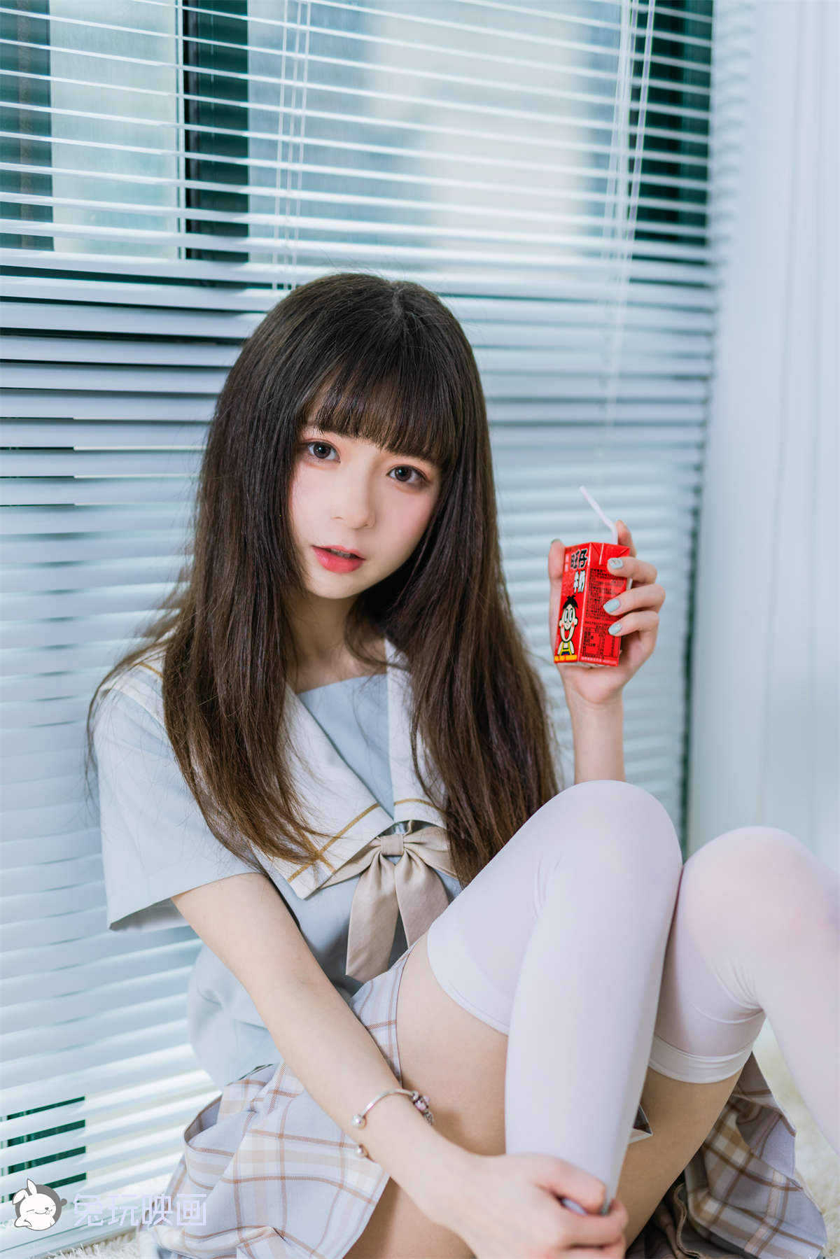 图片[2]-兔玩映画 VOL.011 酸辣澈澈兔 旺仔牛奶-日更街拍