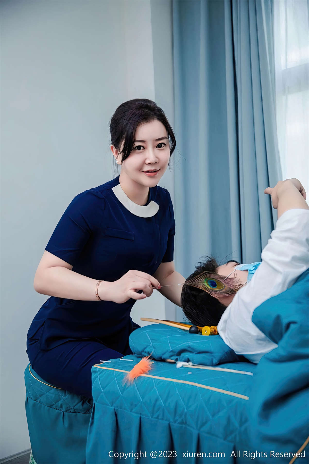 图片[2]-Xiuren秀人网 2023.06.08 No.6878 王婉悠-日更街拍