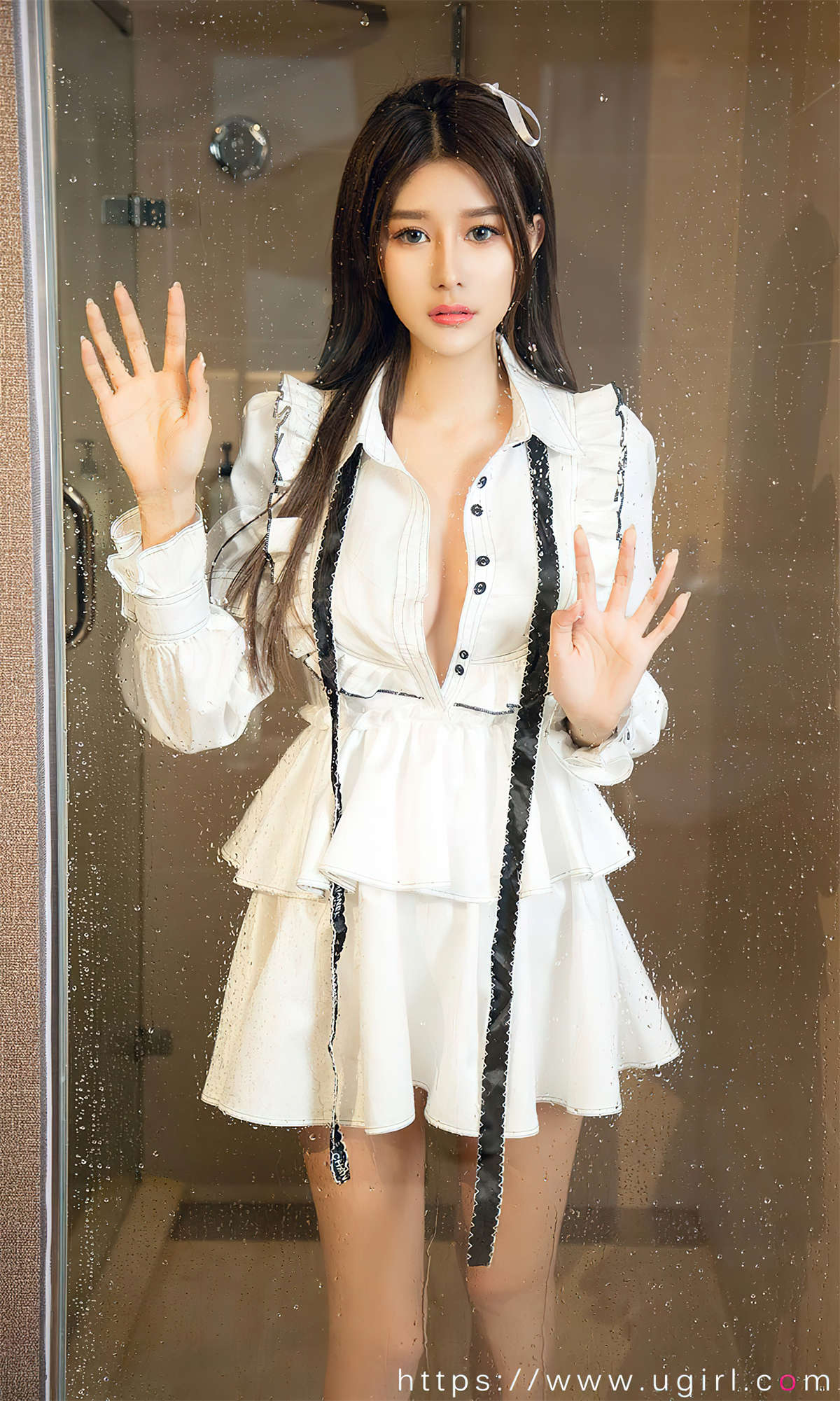 图片[2]-Ugirls爱尤物 No.2599 慢慢的爱 欣怡-日更街拍