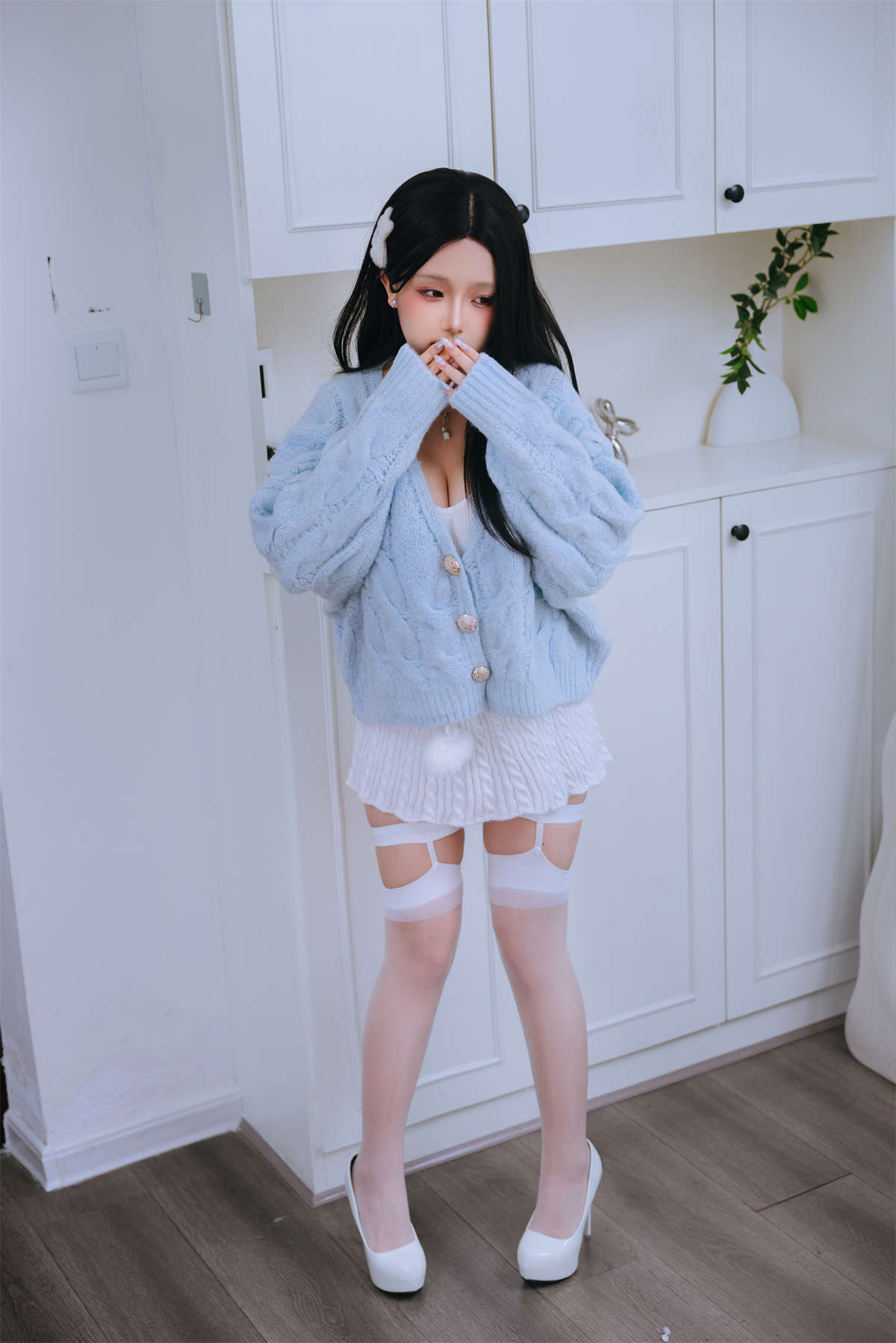 图片[2]-椎名莜 No.221 与学姐约会-日更街拍