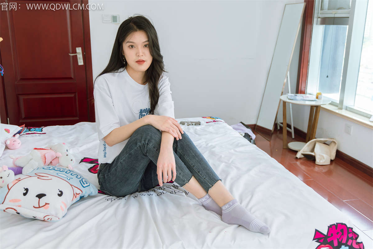 物恋传媒 NO.1200 茹茹-纯白茉莉-日更街拍