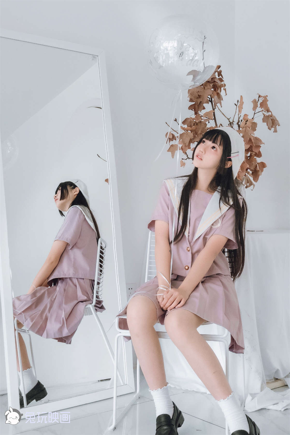 图片[2]-兔玩映画 VOL.014 紫色迷情-日更街拍