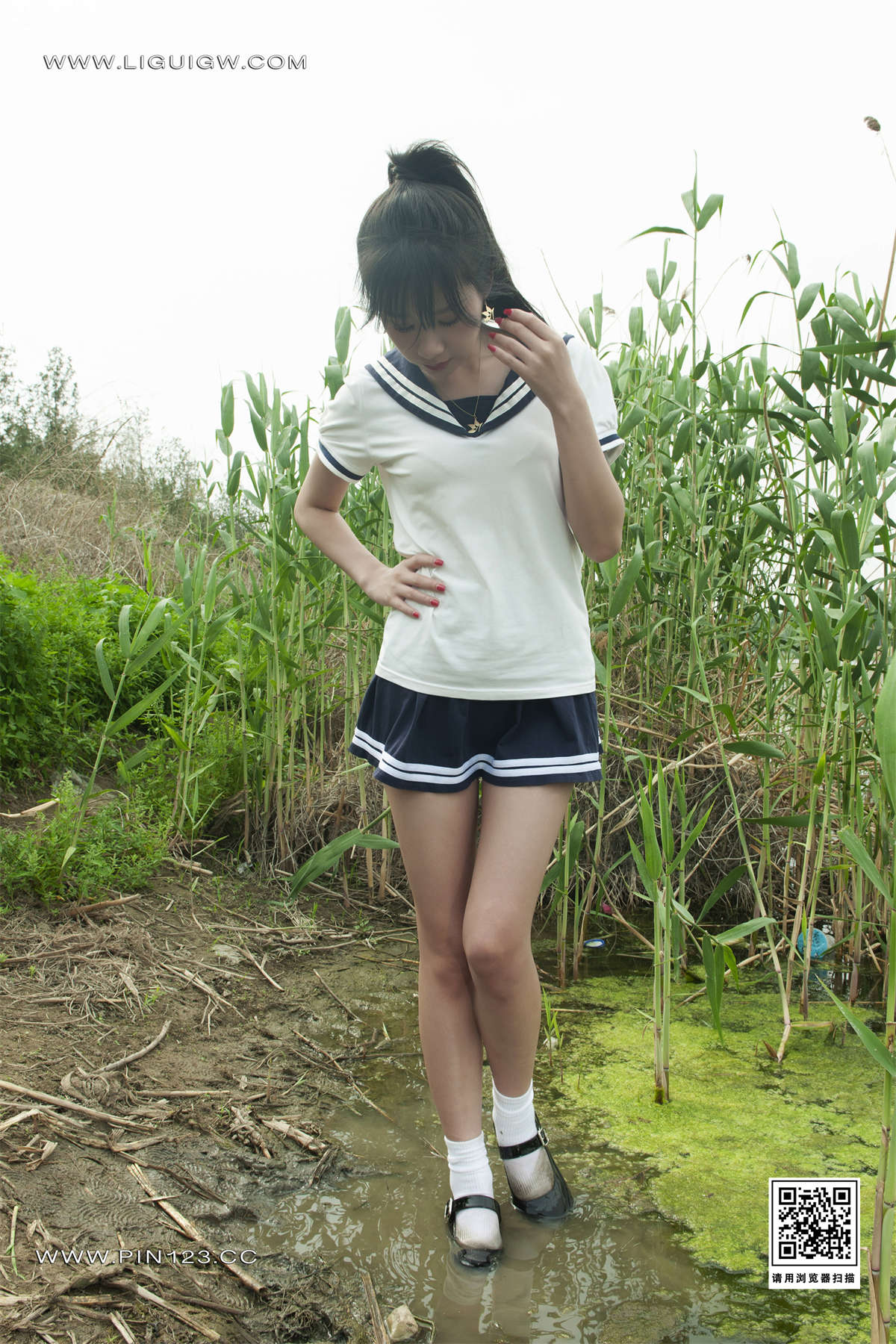 Ligui丽柜 2024.04.29 泥土的芬芳 Kiki-日更街拍