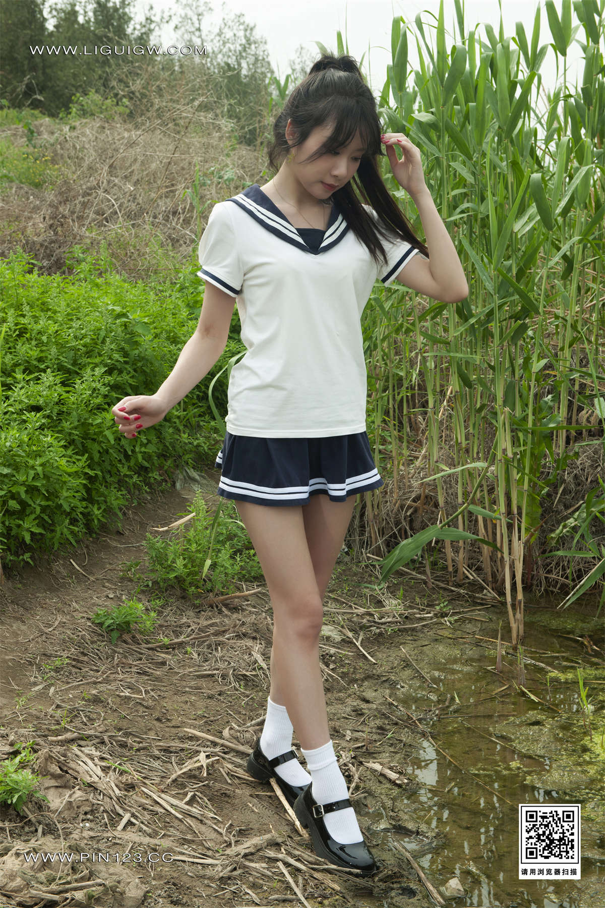 图片[2]-Ligui丽柜 2024.04.29 泥土的芬芳 Kiki-日更街拍