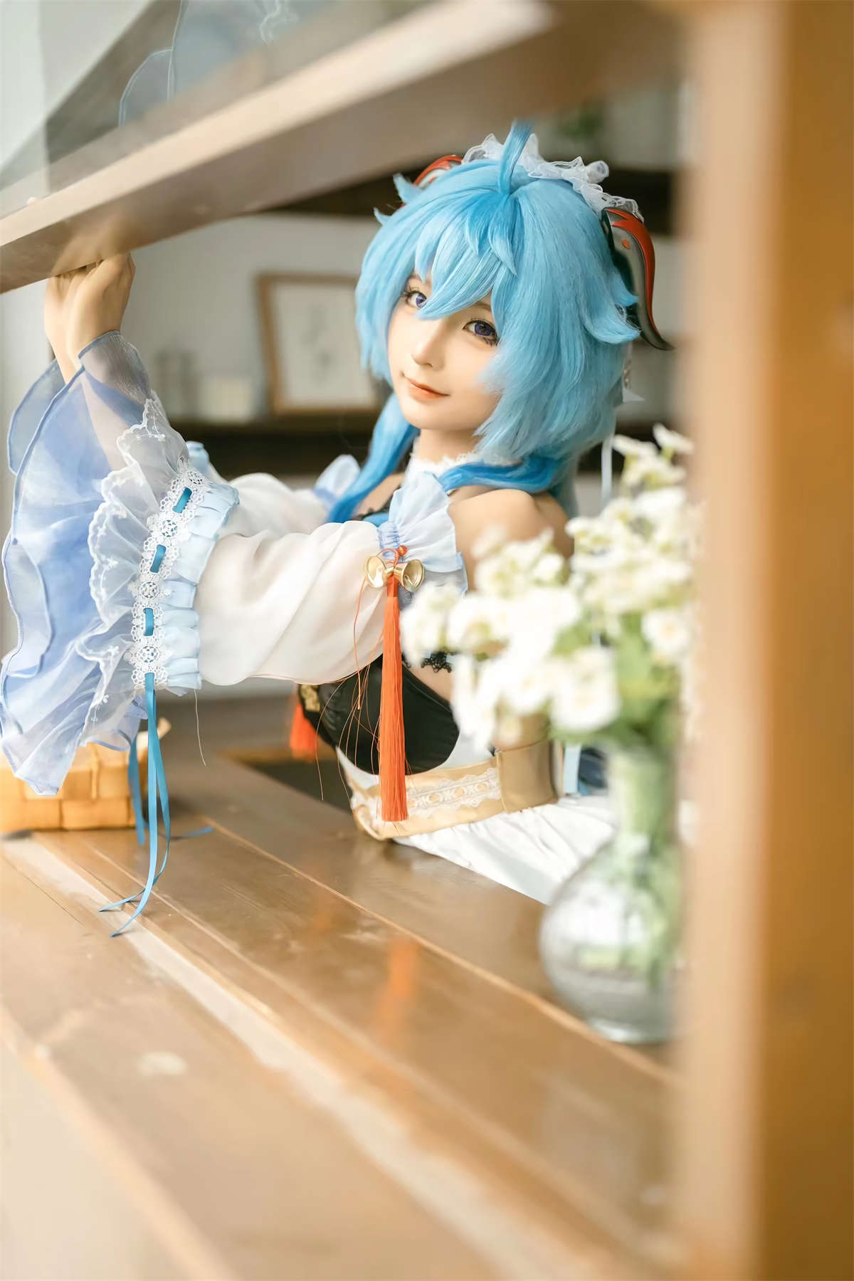 图片[2]-知名动漫博主-蠢沫沫 甘雨女仆-日更街拍