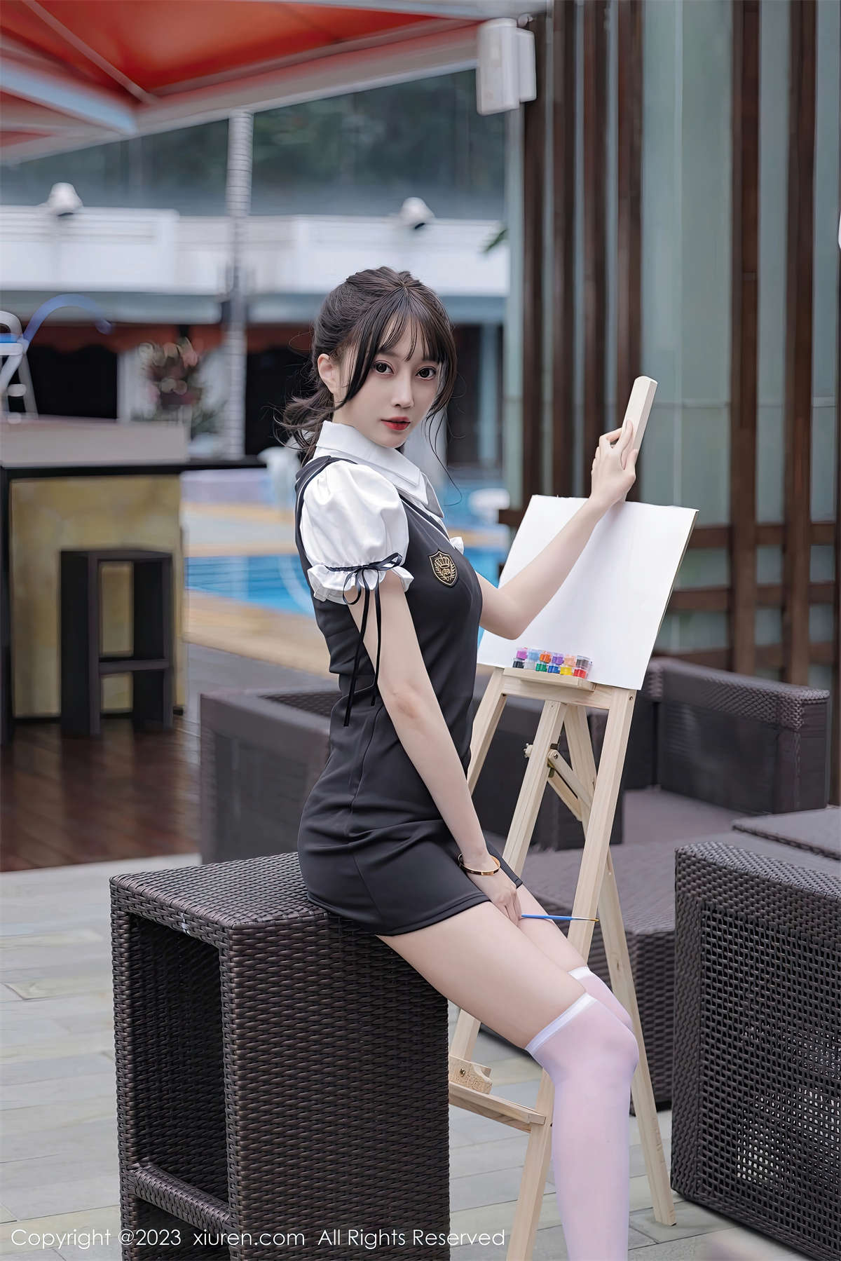 图片[2]-Xiuren秀人网 2023.06.09 No.6889 玥儿玥-日更街拍