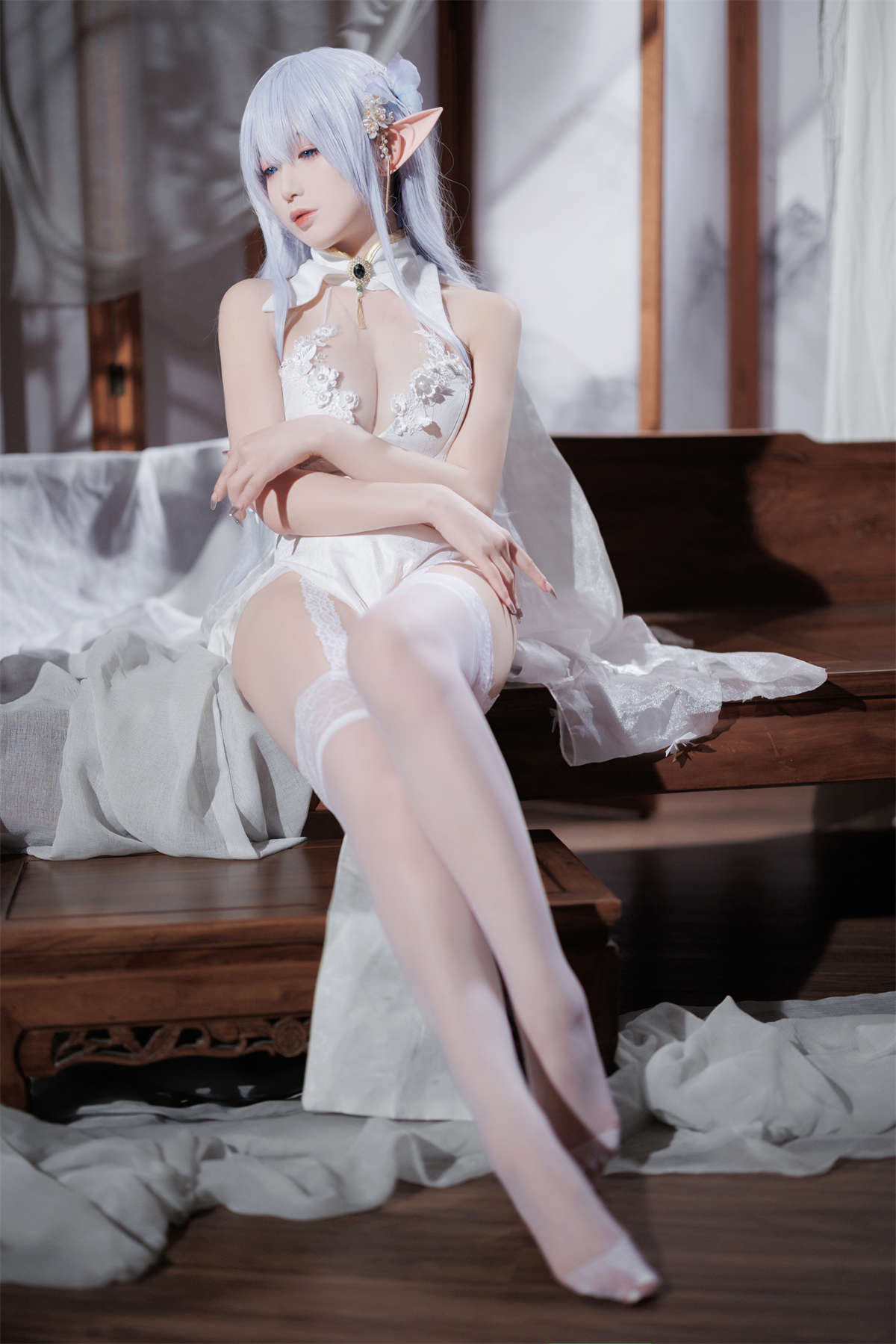 图片[2]-封疆疆v NO.045 阿尔比恩旗袍-日更街拍