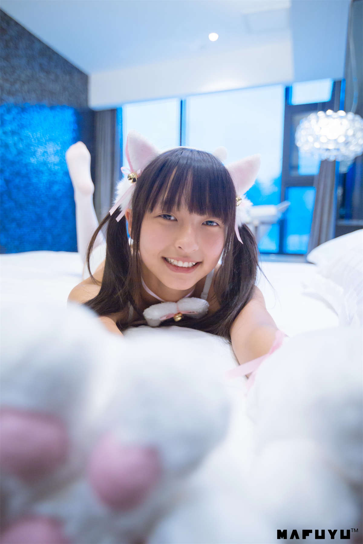 神楽坂真冬 – Reimu猫娘系列-日更街拍