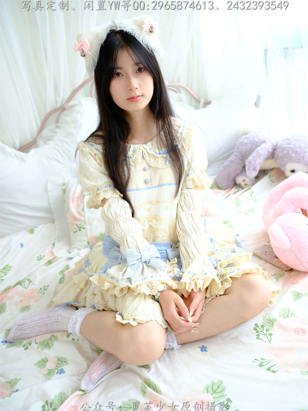 觅芙少女 NO.268 兔兔-洛丽塔真的太可爱啦-日更街拍