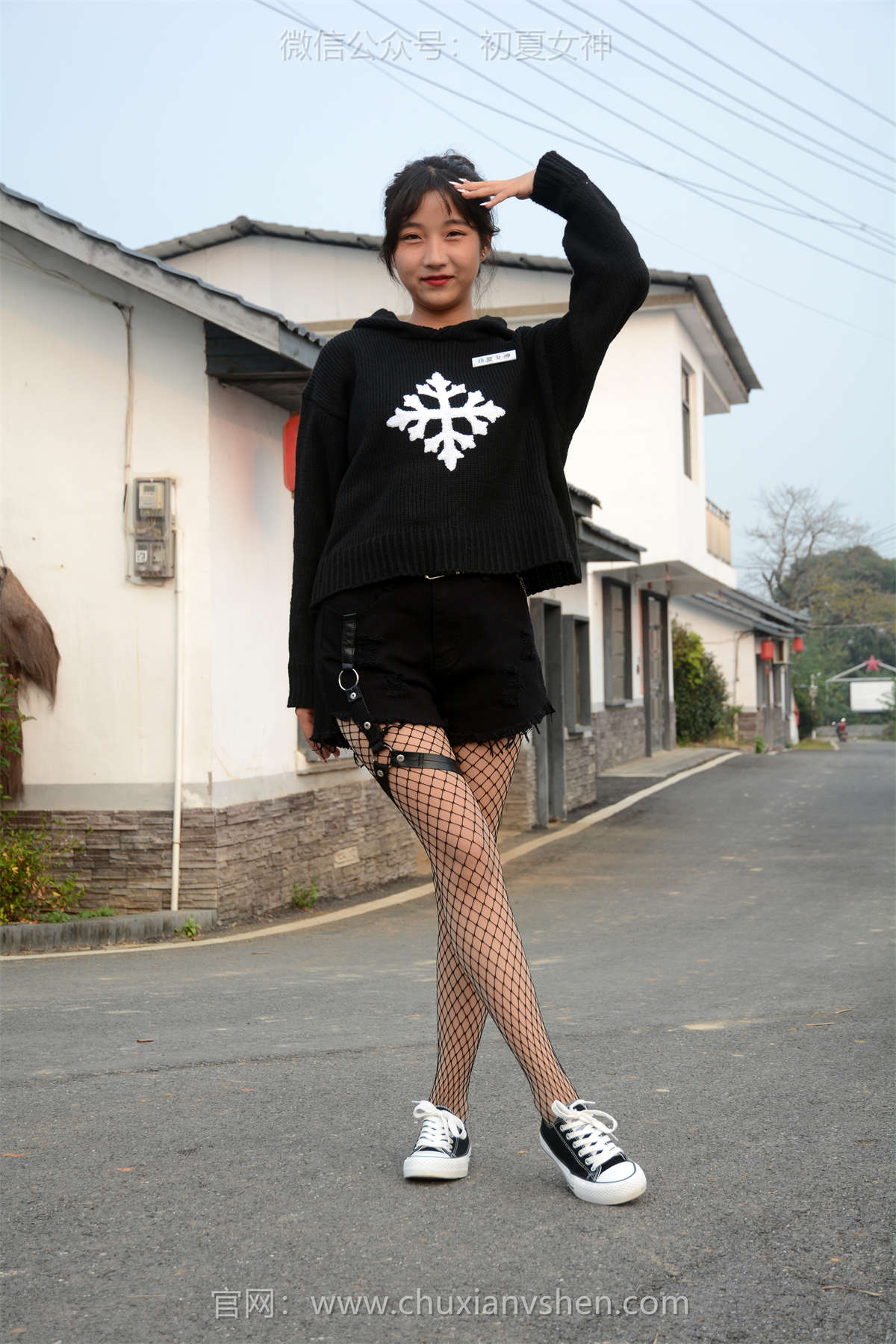 图片[2]-初夏女神 NO.116 点点 时尚村姑-日更街拍