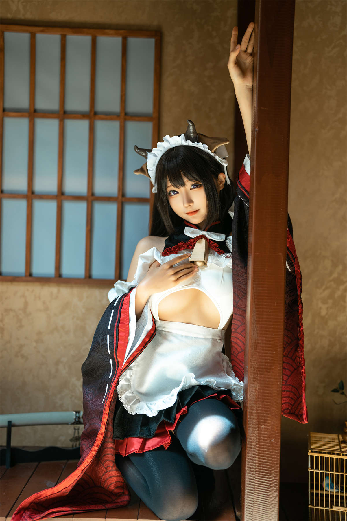 图片[2]-知名动漫博主-蠢沫沫 牛牛女仆-日更街拍