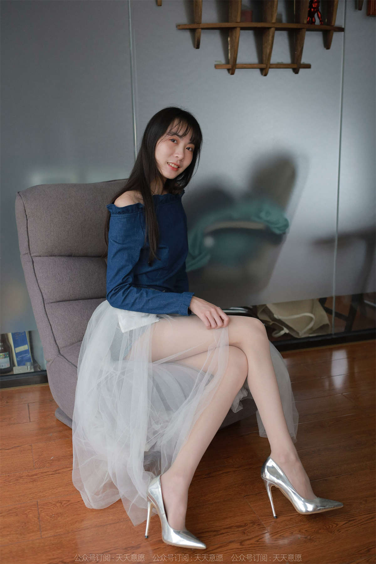 图片[2]-IESS异思趣向 2022.03.31 丝享家1045：团团 长腿白纱-日更街拍