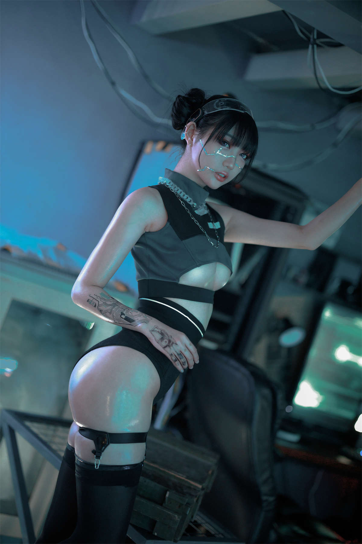 图片[2]-周叽是可爱兔兔No.19 仿生人形-日更街拍