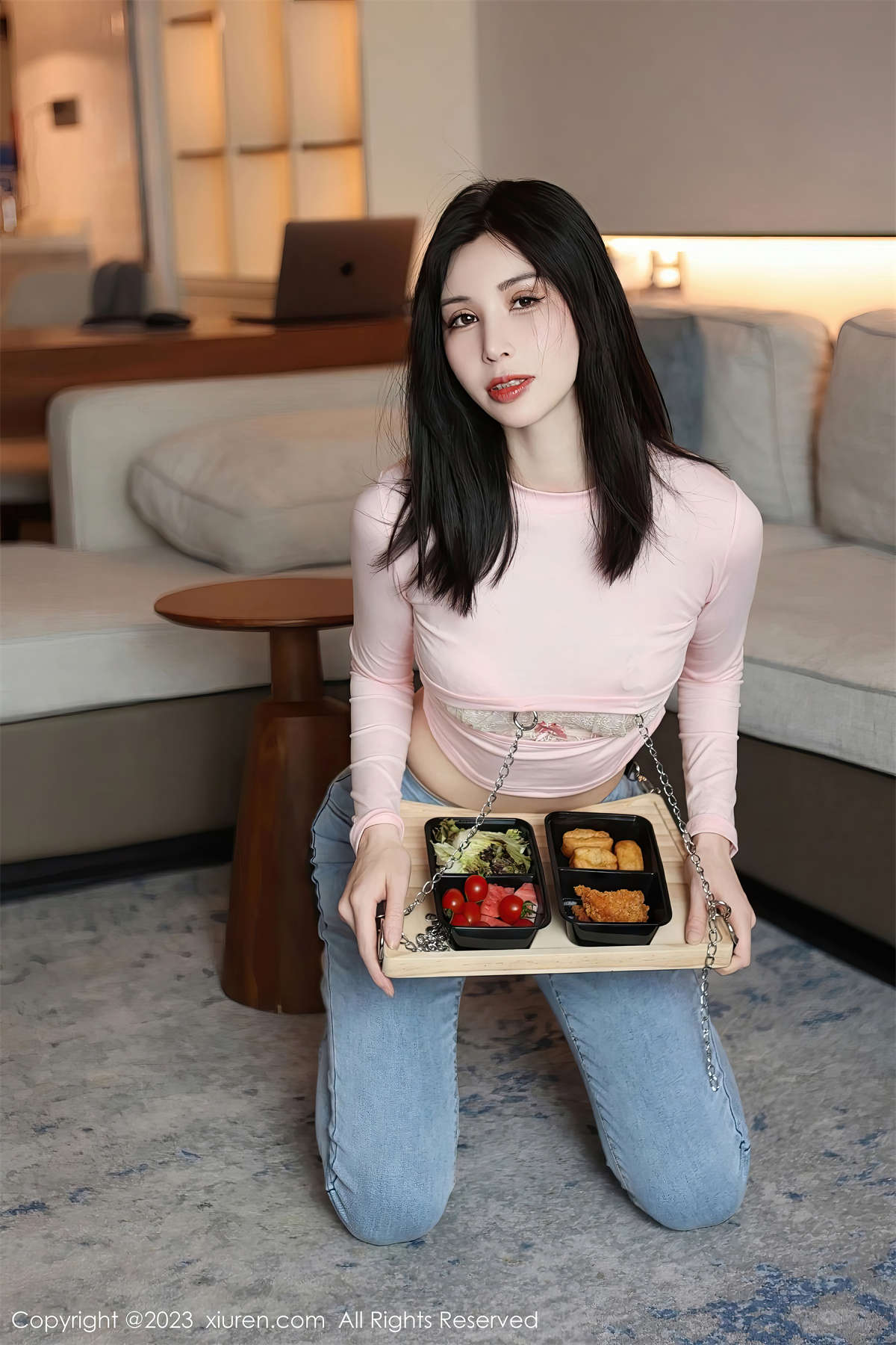 图片[2]-Xiuren秀人网 2023.06.29 No.6992 曼柔-日更街拍