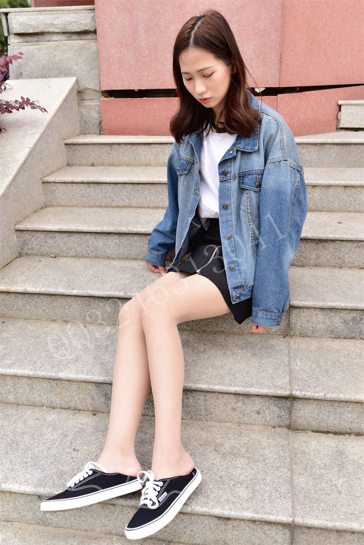 图片[2]-大生模拍 NO.031 依依 校园美脚丫-日更街拍