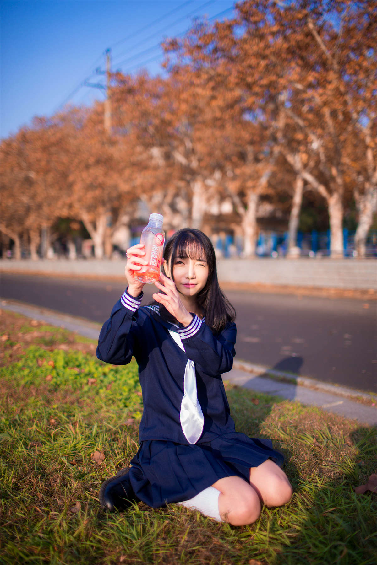 YITUYU艺图语 2022.02.19 秋叶的记忆 一条小丸子-日更街拍