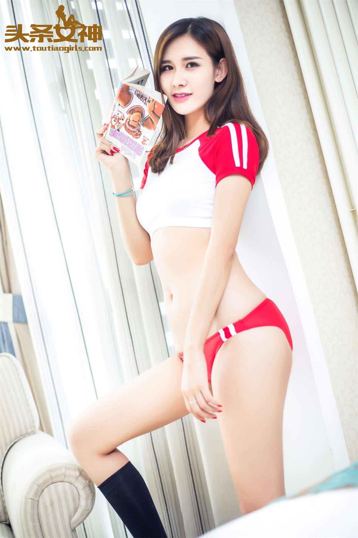 TouTiao头条女神 2016.08.04 灌篮高手晴子美少女 斯童-日更街拍