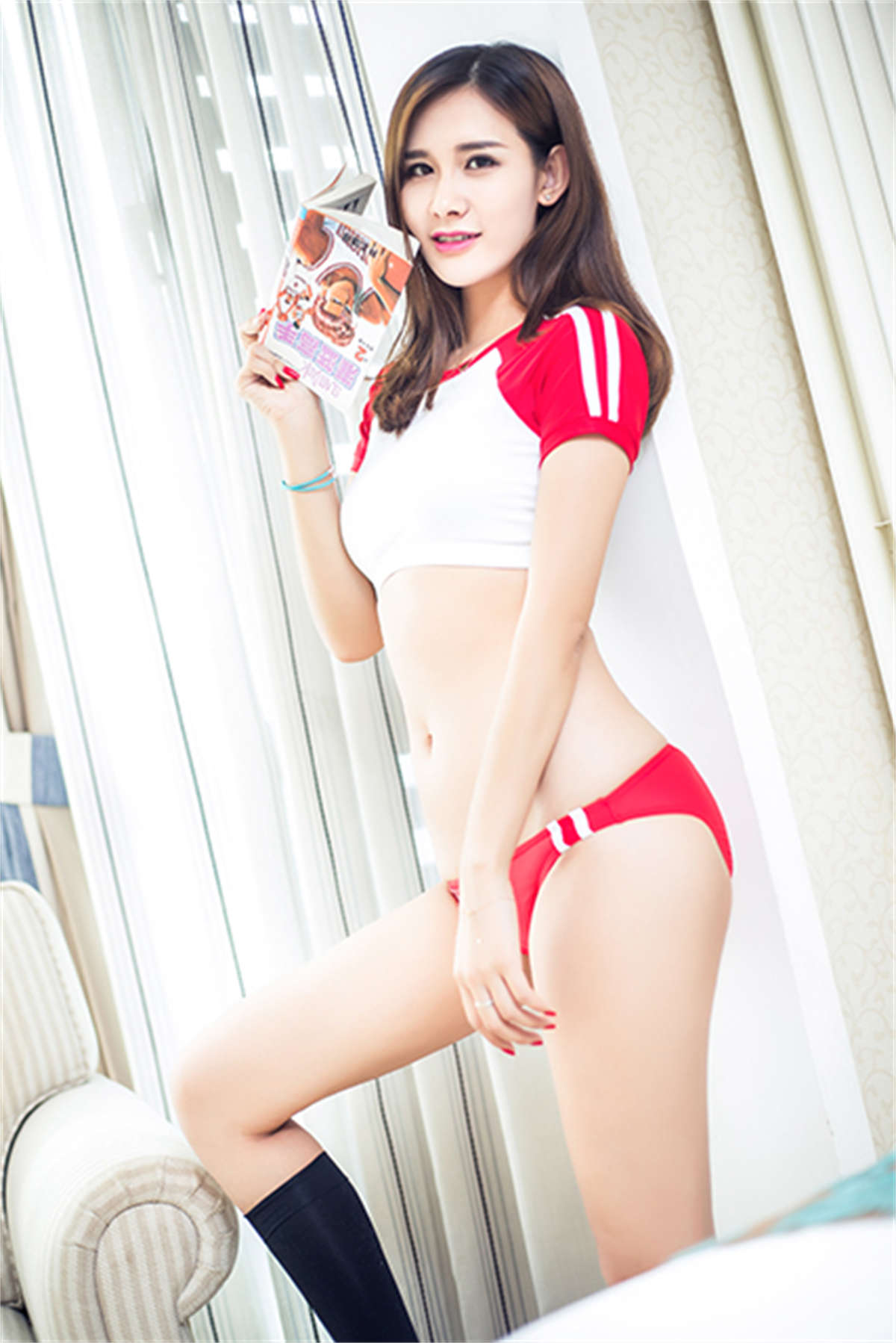 TouTiao头条女神 2016.08.04 晴子一言不合就是脱 斯童插图1