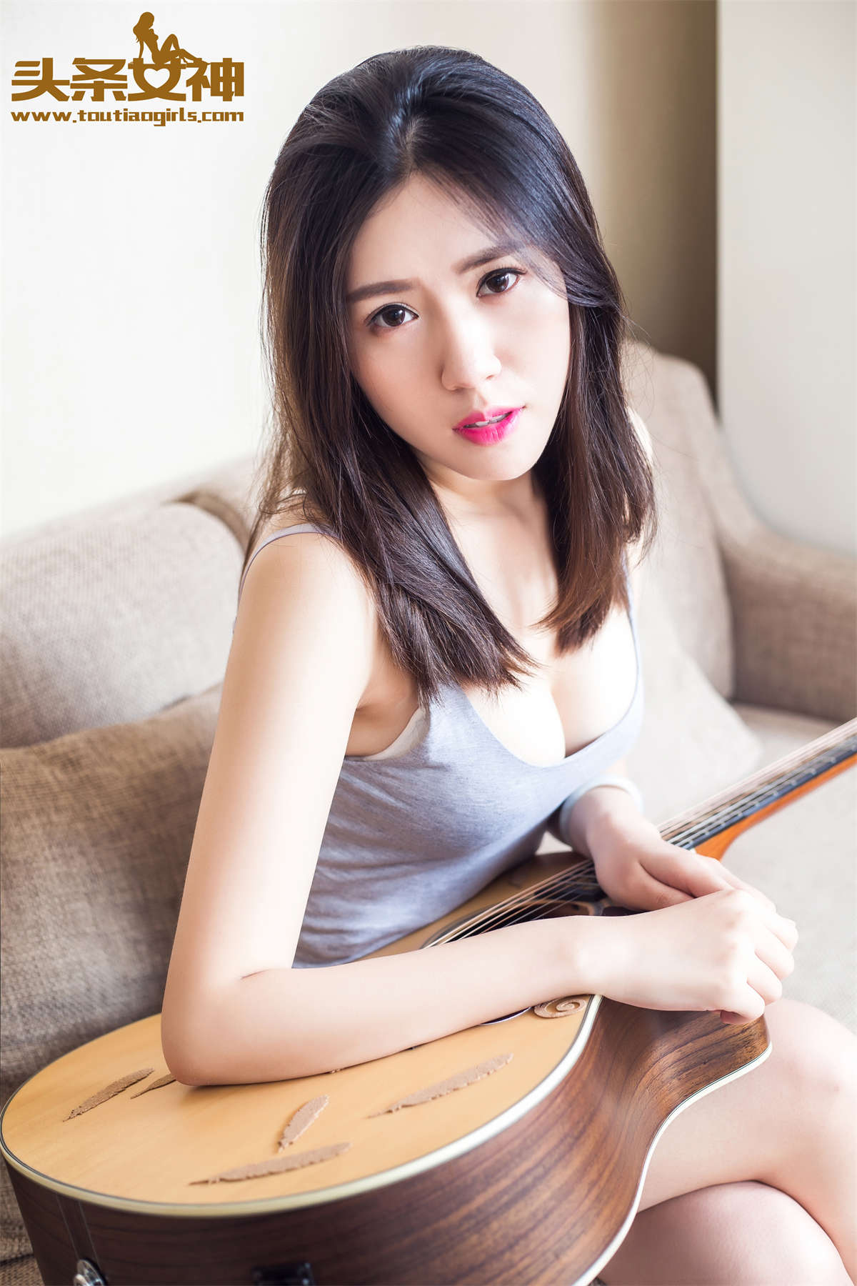 TouTiao头条女神 2016.08.05 筱溪 脉脉含情-日更街拍