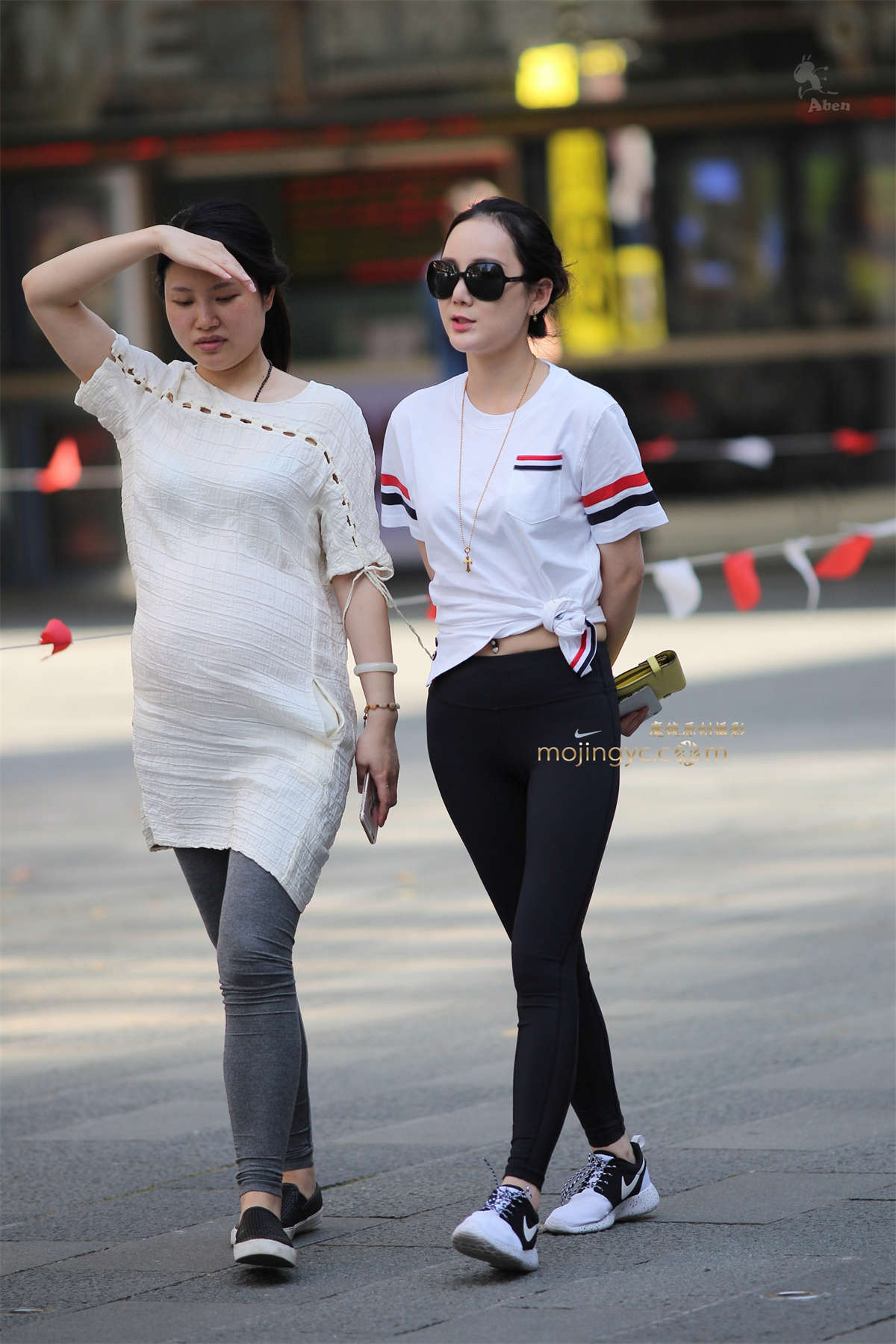 图片[2]-阿奔.黑铅裤 午间小憩的店员.12p-日更街拍