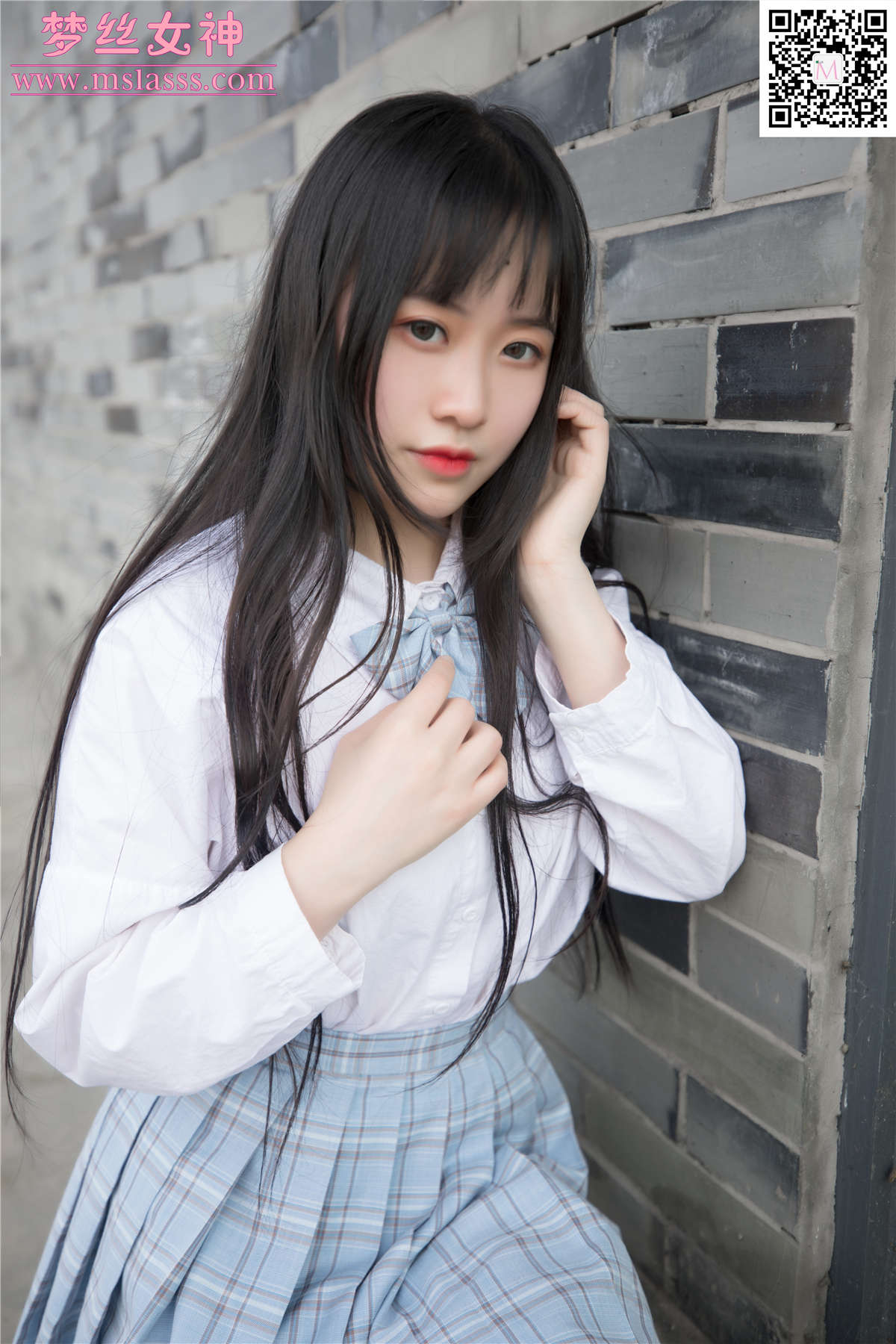 图片[2]-2020.03.23 仟仟《JK小女神》-日更街拍