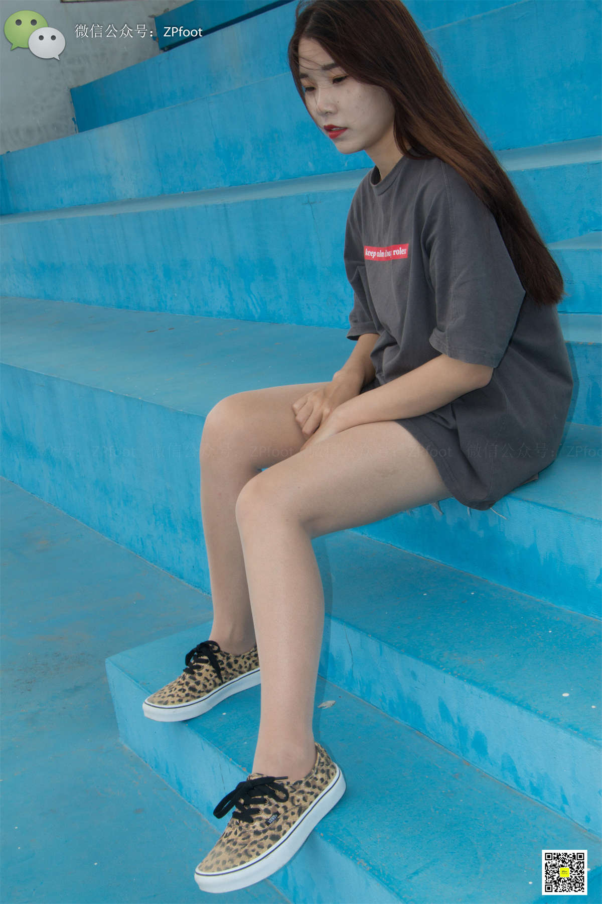 图片[2]-LSS山茶摄影 NO.011 大一微胖肉丝-日更街拍