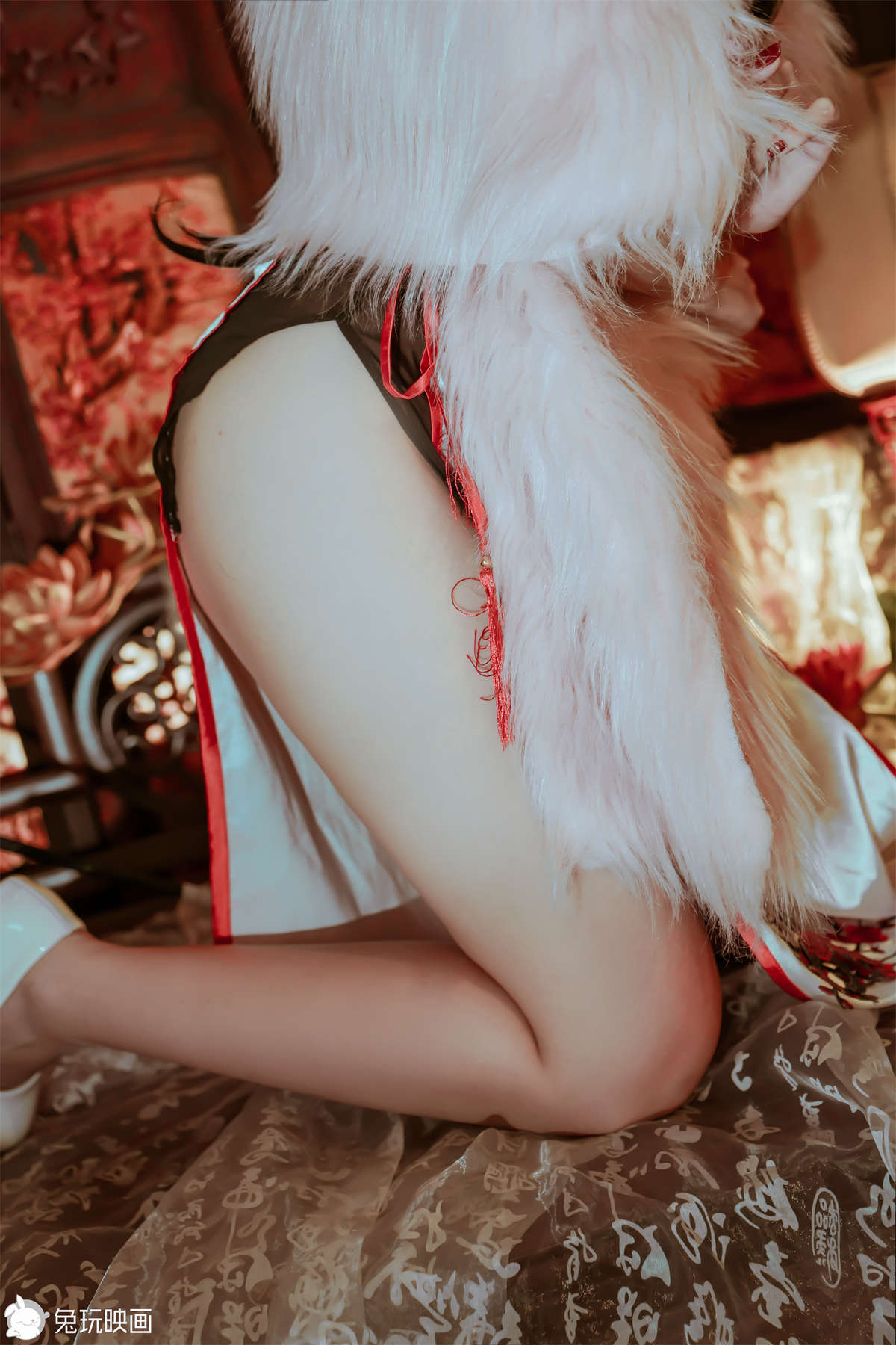 图片[2]-兔玩映画 C20.001 爱宕旗袍和saber-日更街拍