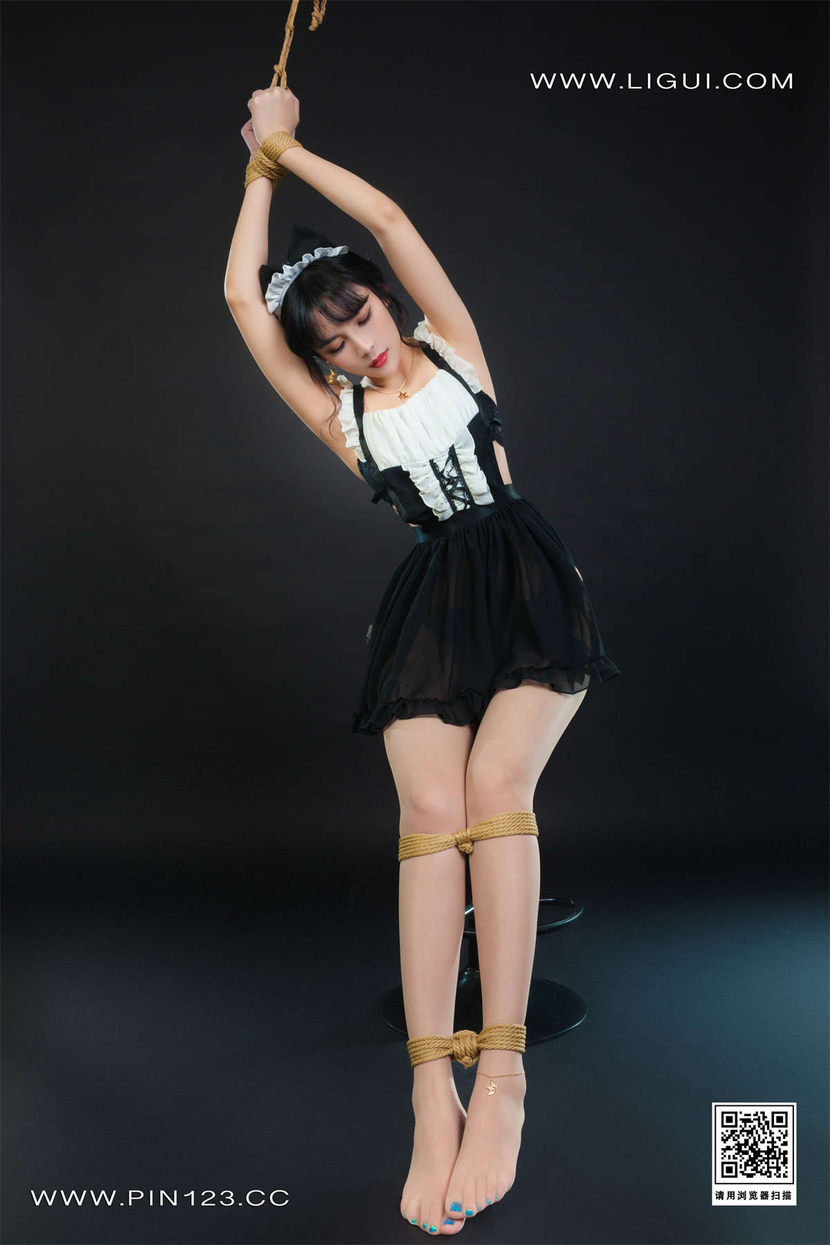 图片[2]-Ligui丽柜 2022.06.03 欲享惩戒 玉儿-日更街拍