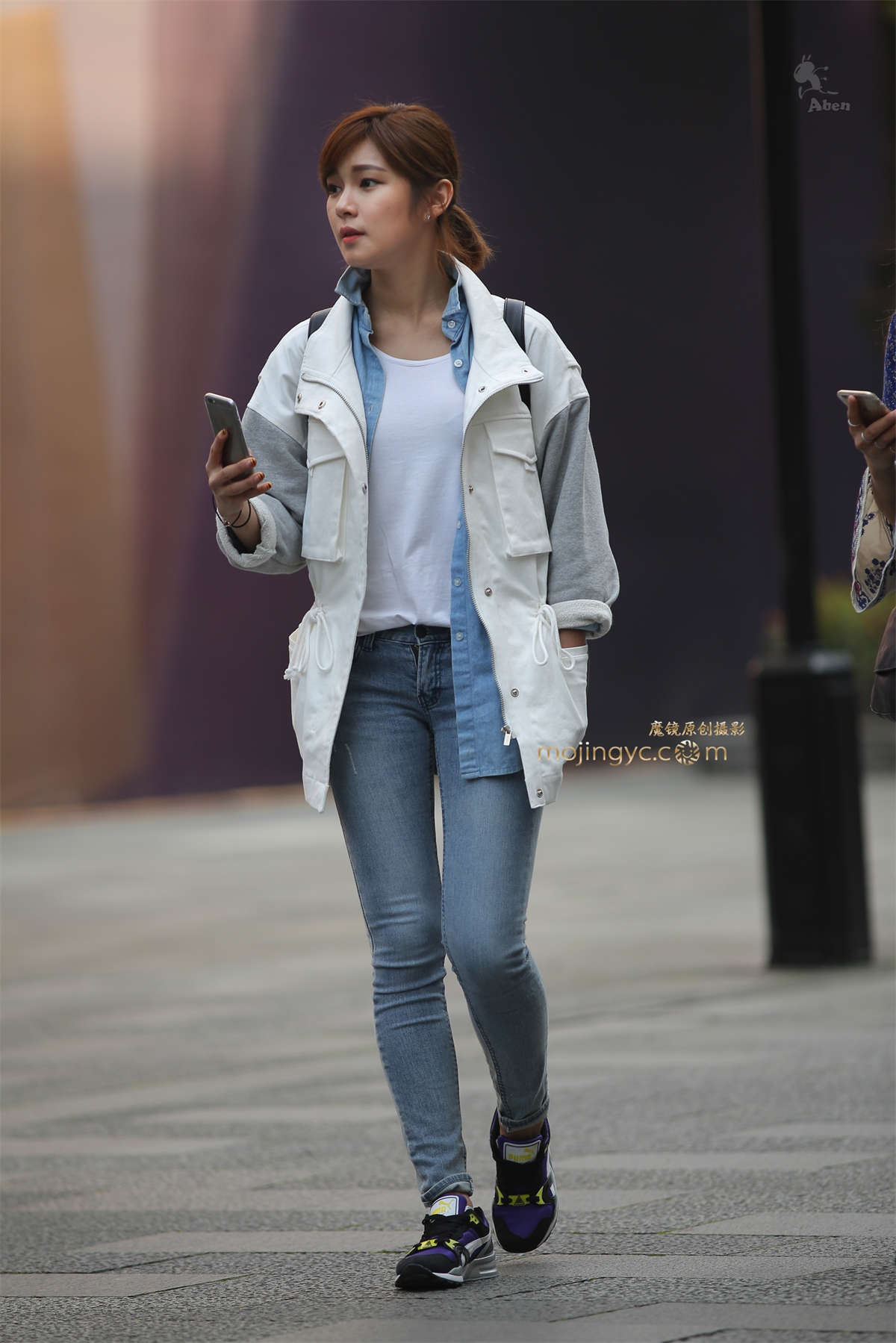 图片[2]-阿奔.小麦肤 淡妆 韩妹子.9p-日更街拍