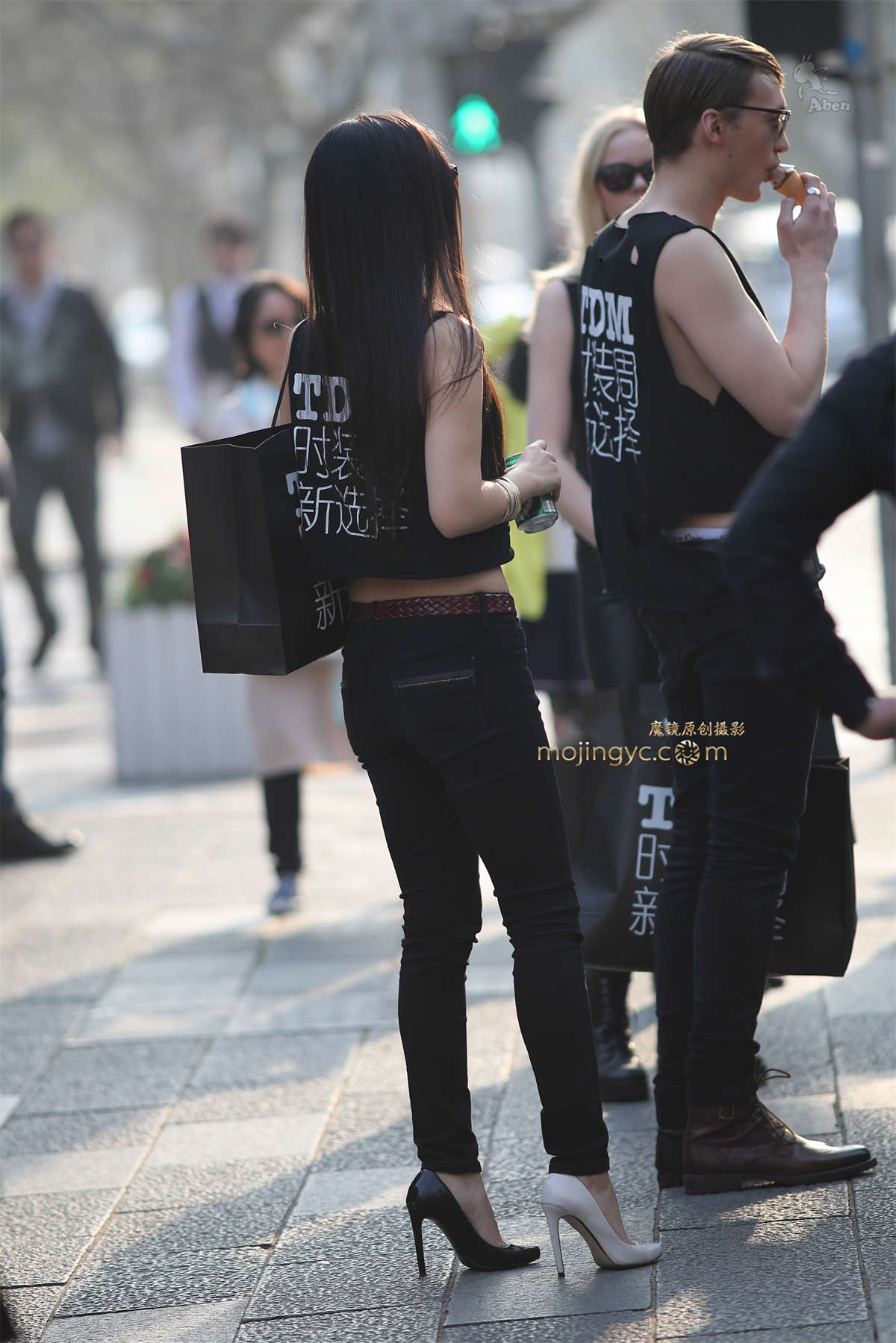 阿奔.羊羊羊.12p-日更街拍