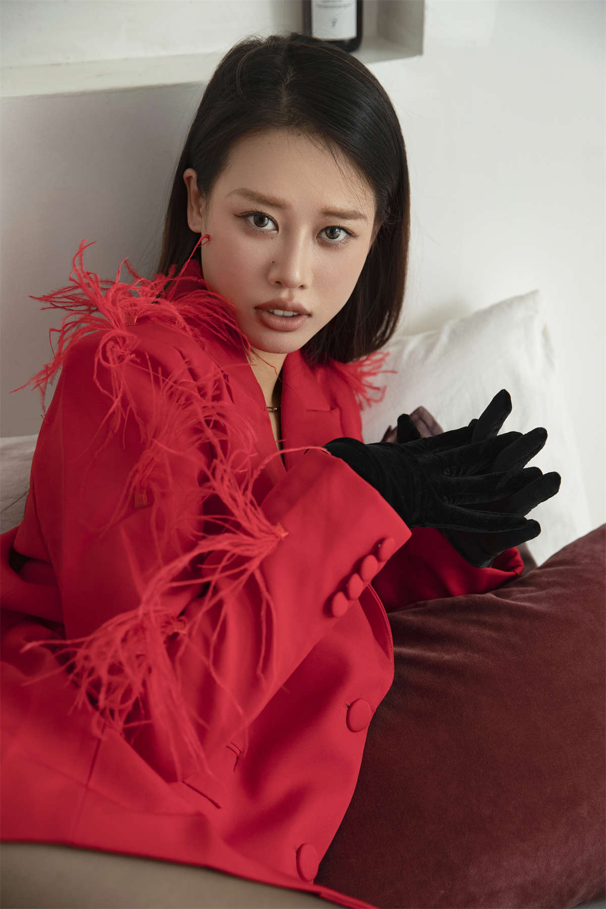 YITUYU艺图语 2025.02.27 RED COAT Chenaling_CL插图1
