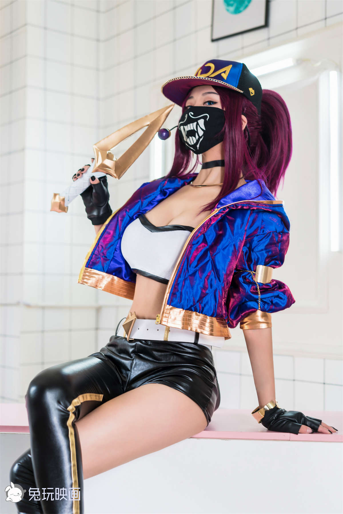 图片[2]-兔玩映画 VOL.029 KDA阿卡丽-日更街拍