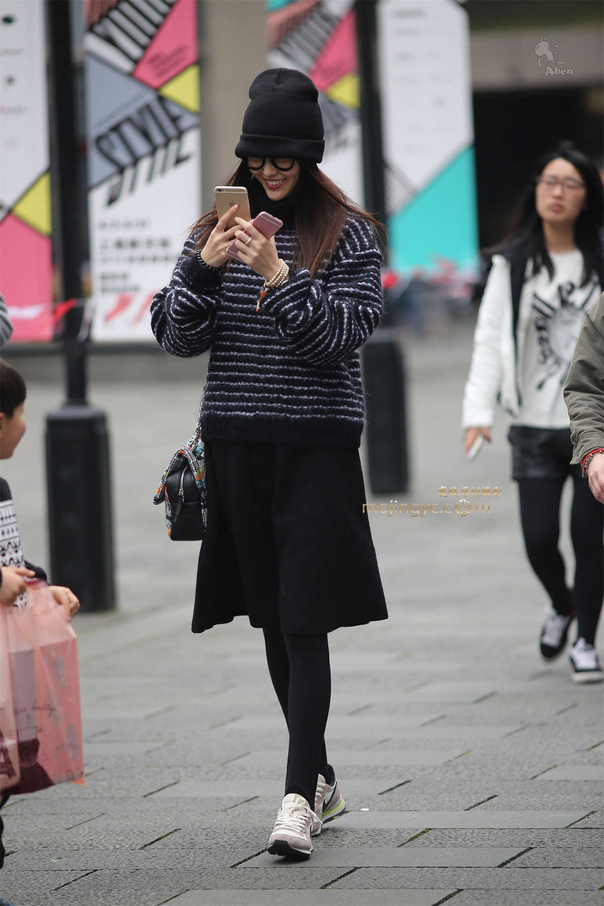 阿奔.疑似唐嫣.9p-日更街拍