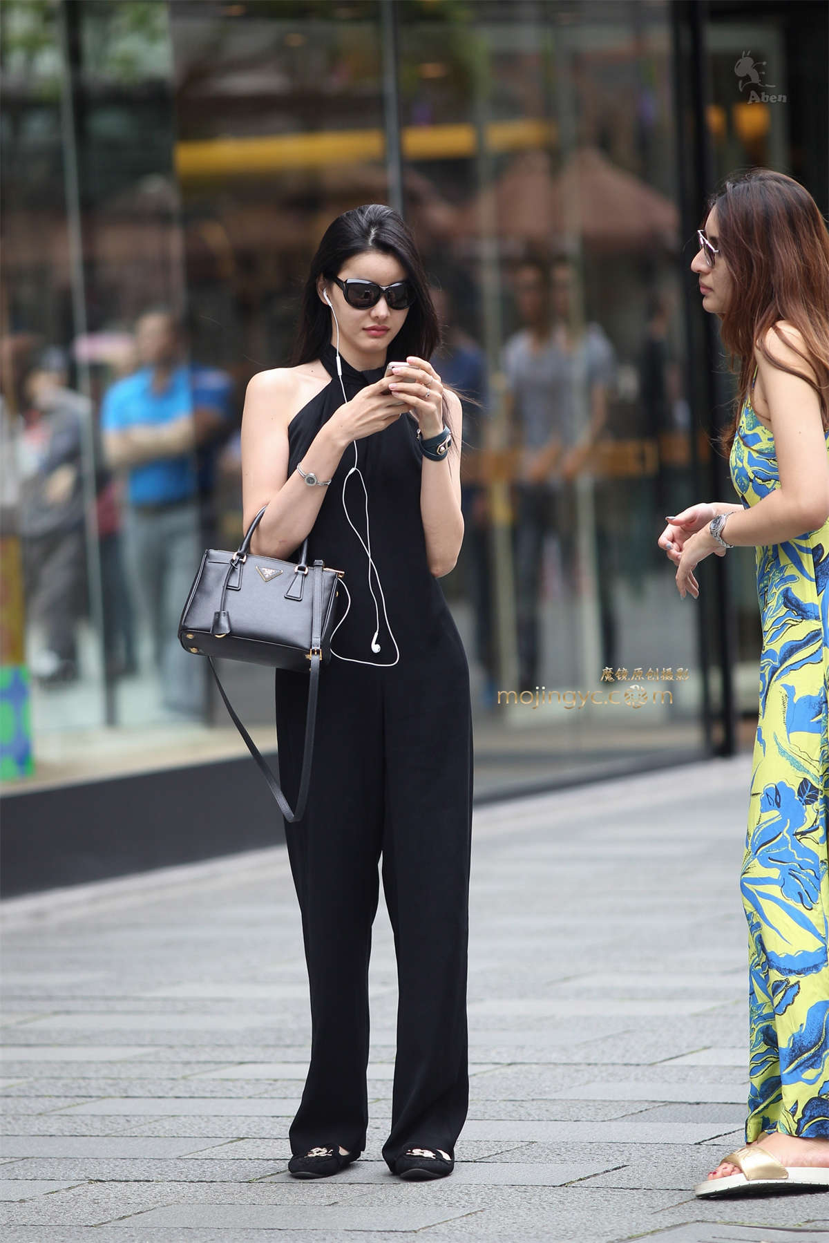 图片[2]-阿奔.露背裙裤 潮女.12p-日更街拍