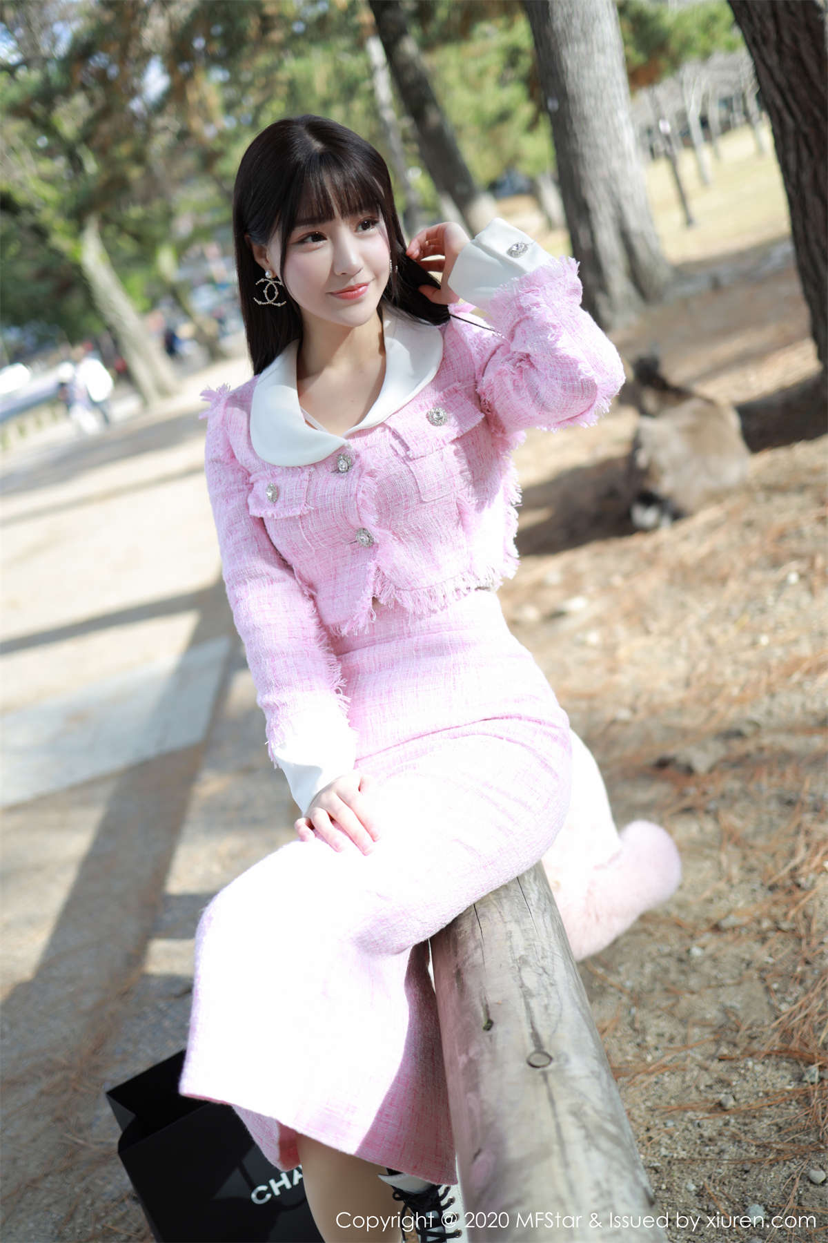 图片[2]-MFStar模范学院 2020.03.02 VOL.278 朱可儿Flower-日更街拍