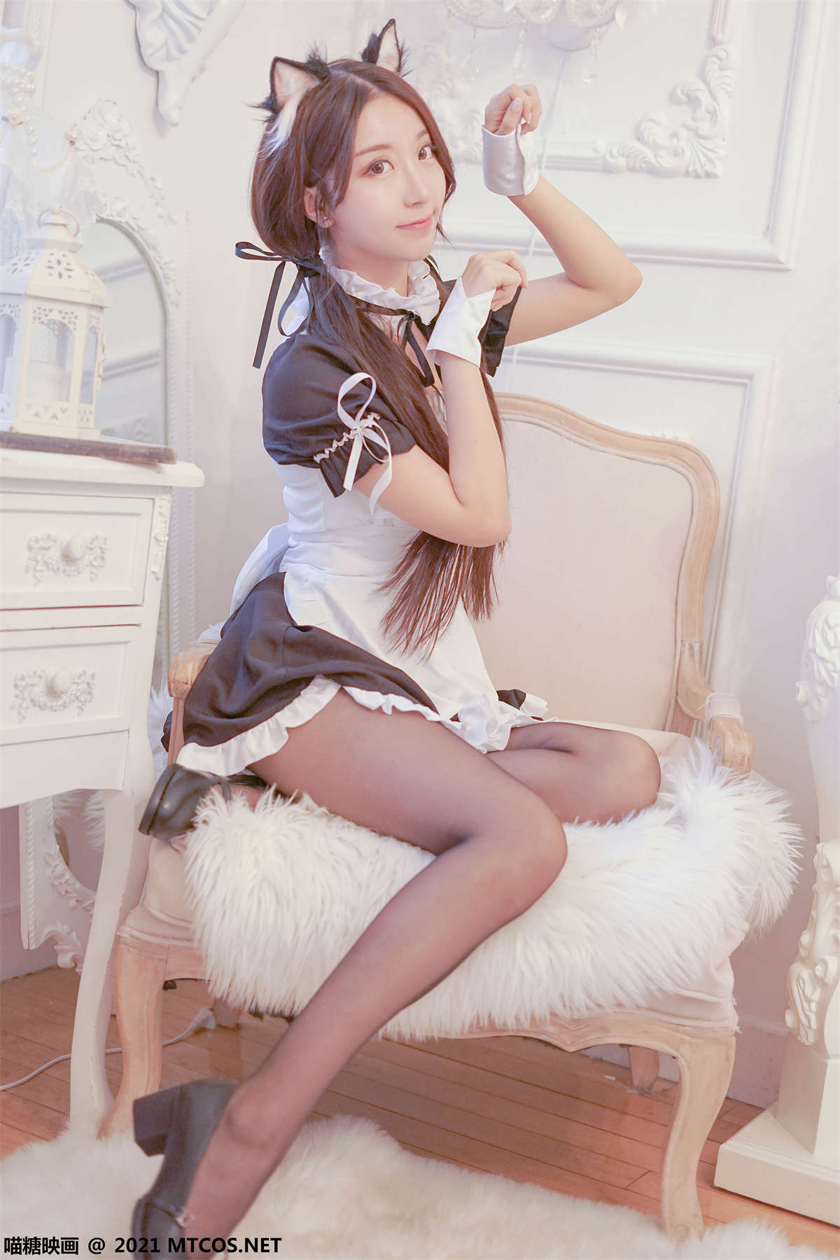 喵糖映画 VOL.348 猫儿女仆-日更街拍