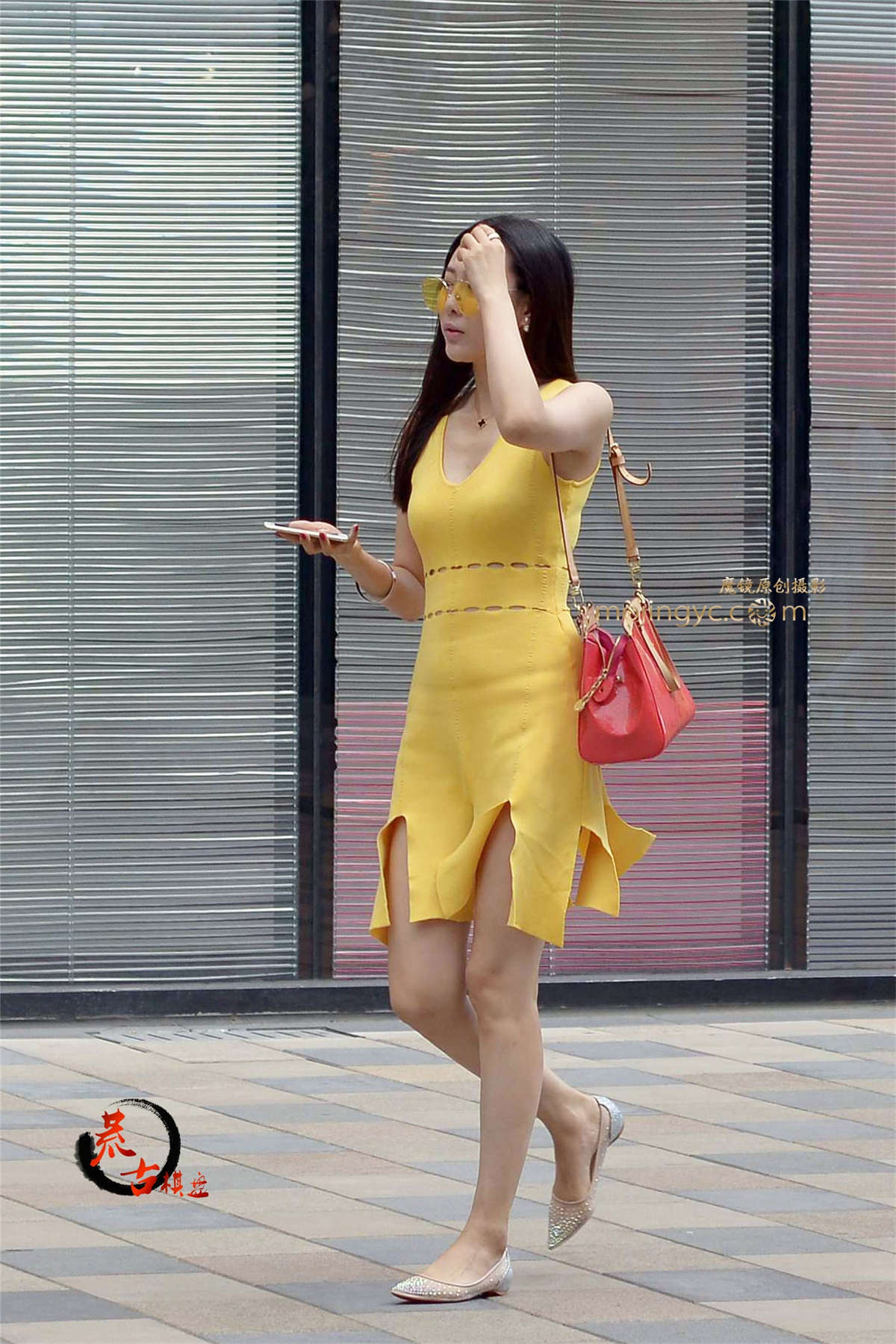 图片[2]-8-3 黄色裙子-日更街拍