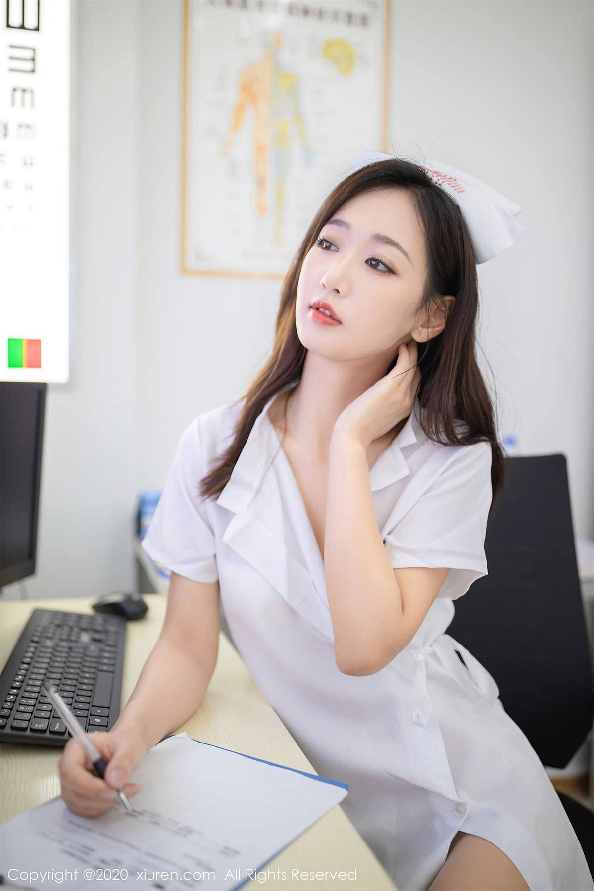 图片[2]-Xiuren秀人网 2020.12.14 NO.2893 唐安琪-日更街拍