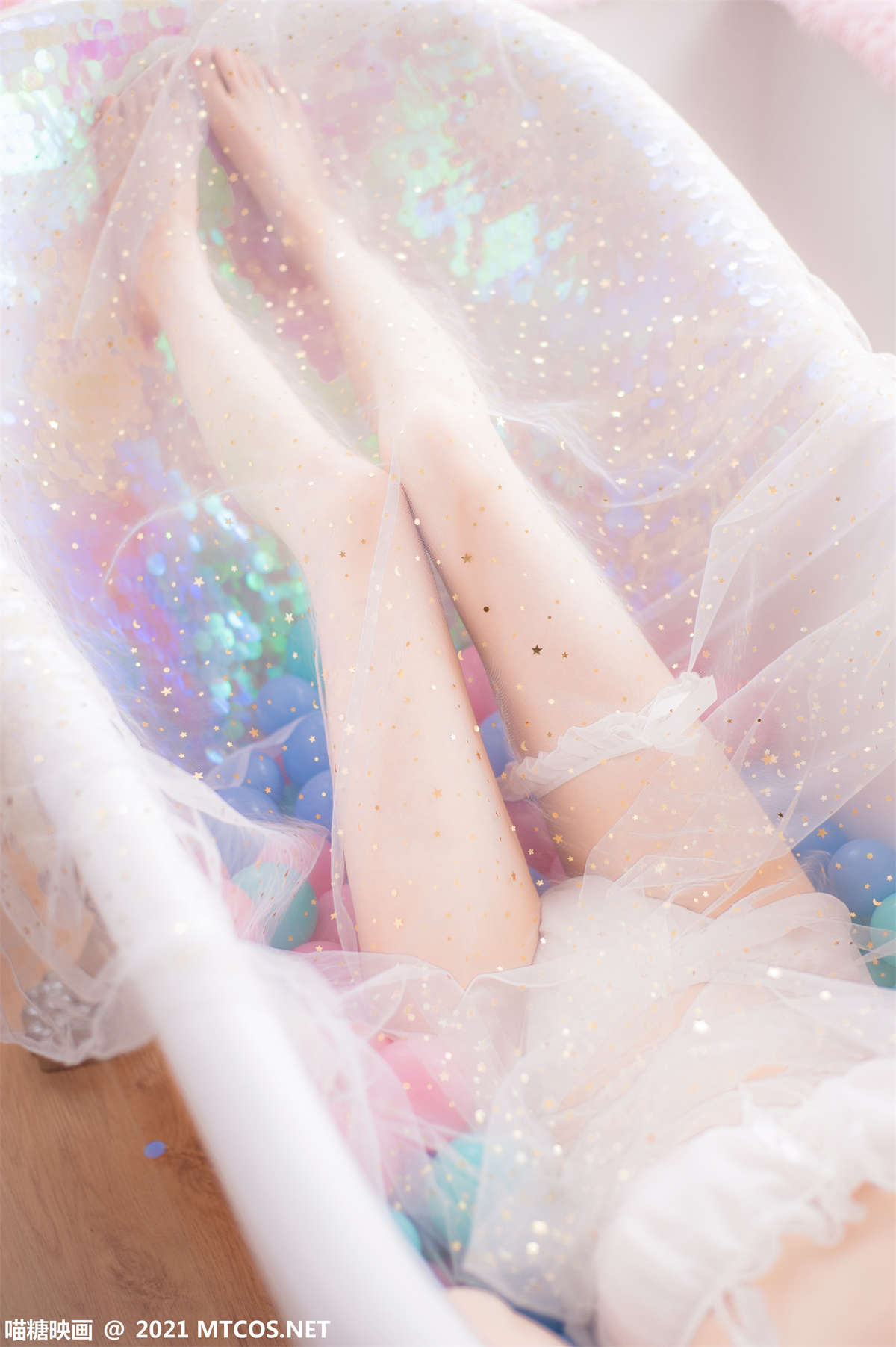 图片[2]-喵糖映画 VOL.351 泡泡粉裙-日更街拍