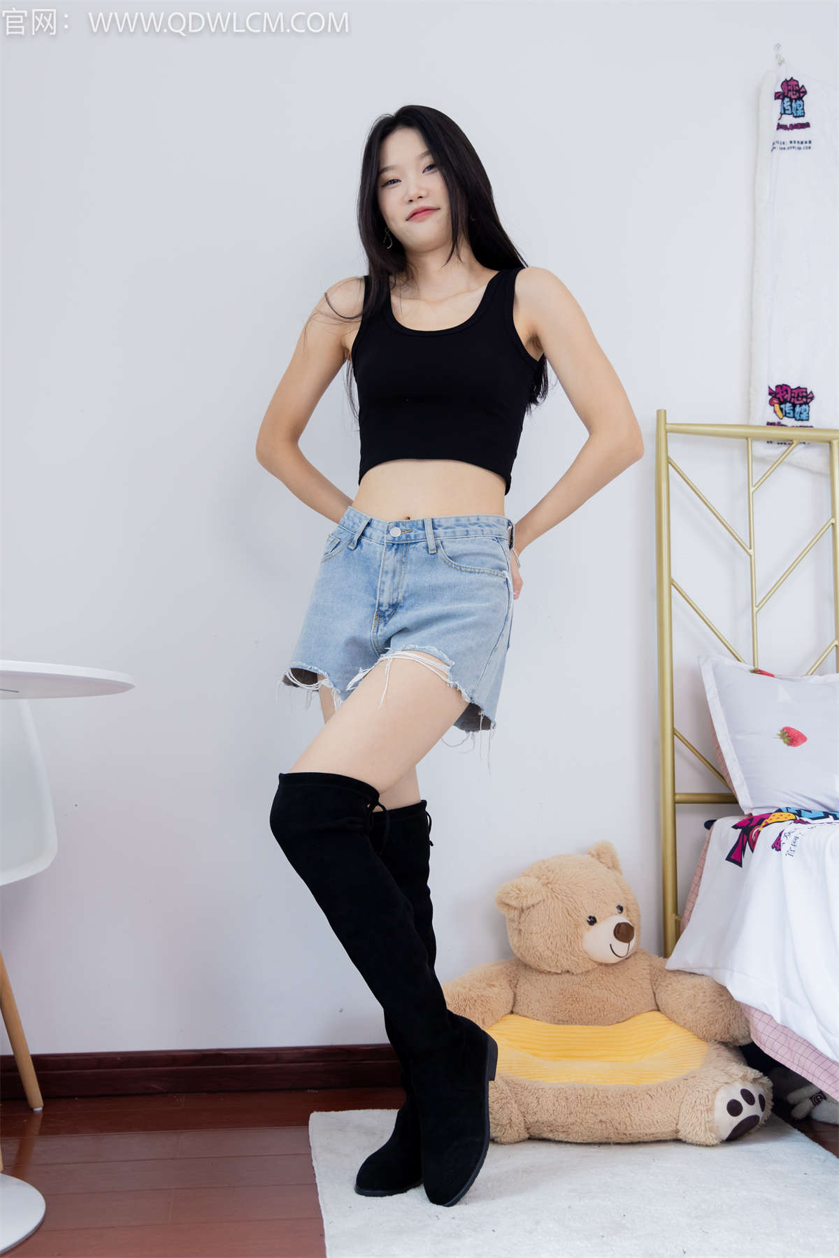 物恋传媒 NO.1382 小竹-栀子花开呀开-日更街拍